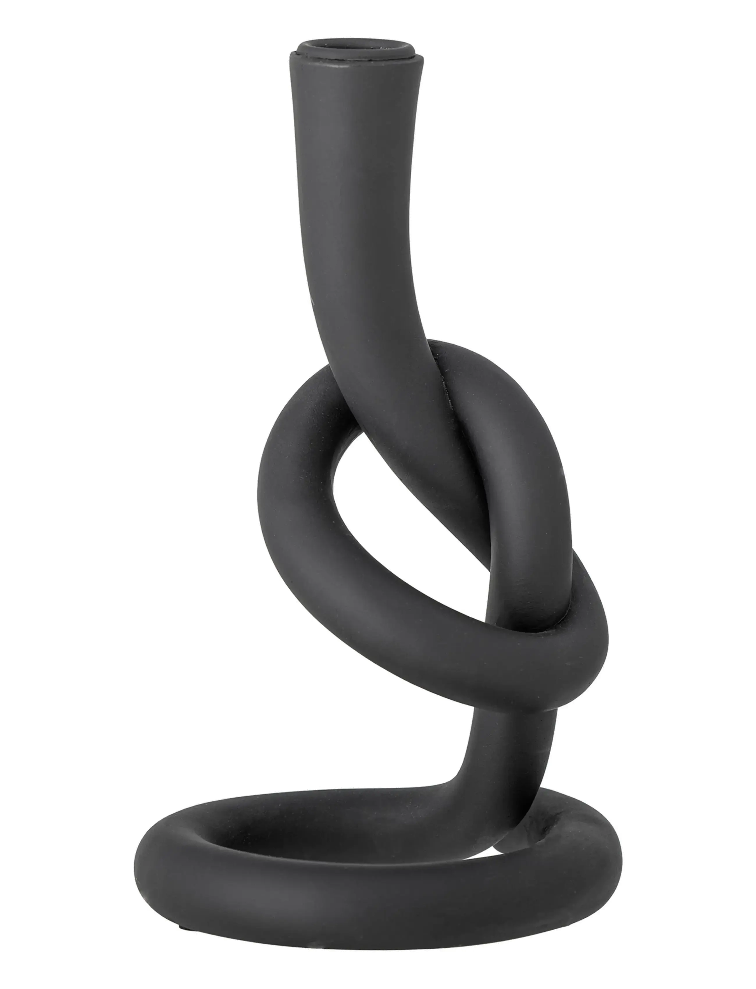 Bloomingville Flikka Candle Holder - Die niedrigsten Preise - BLACK / black
