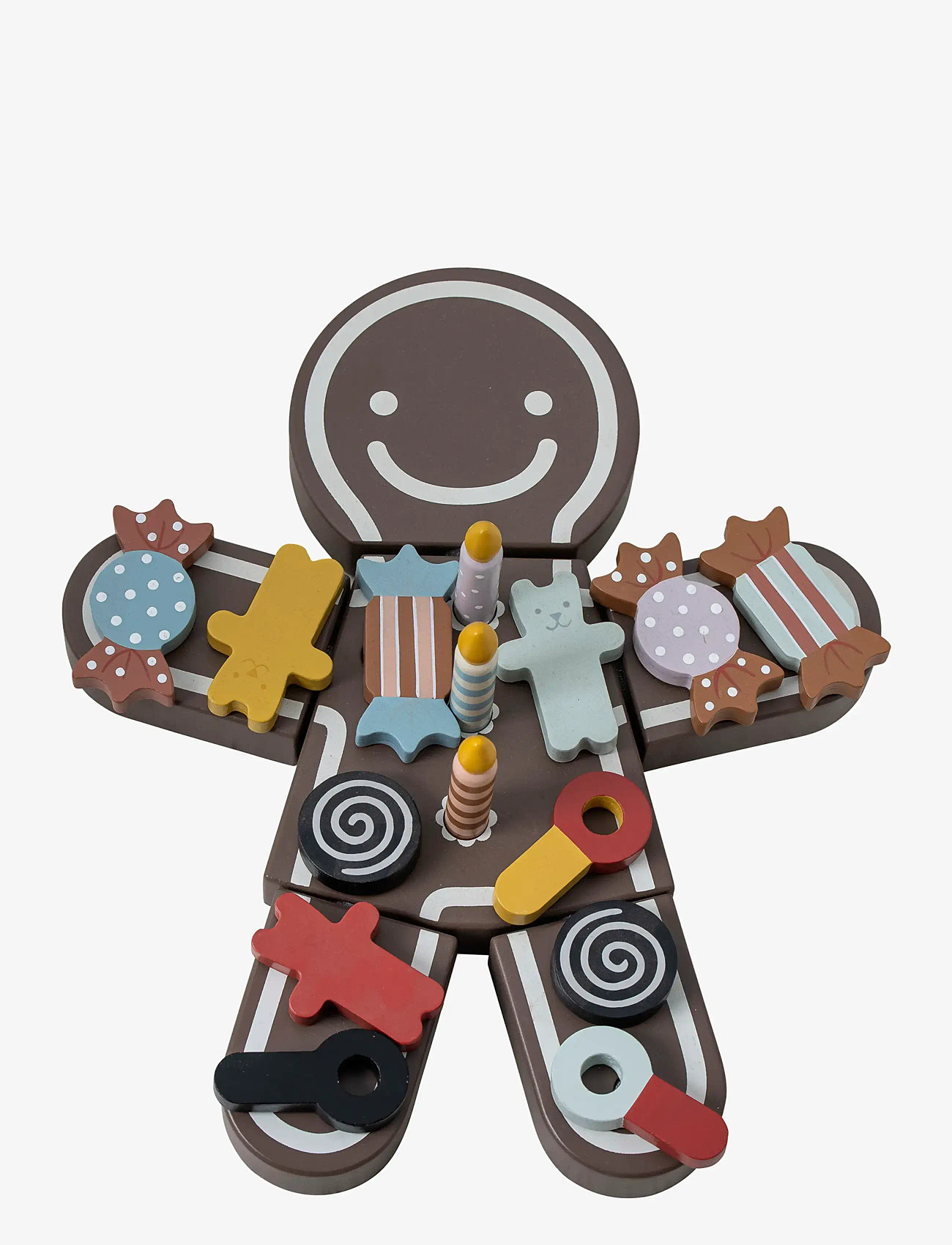 Bloomingville - Tala Play Set - motoriklegetøj - brown - 1