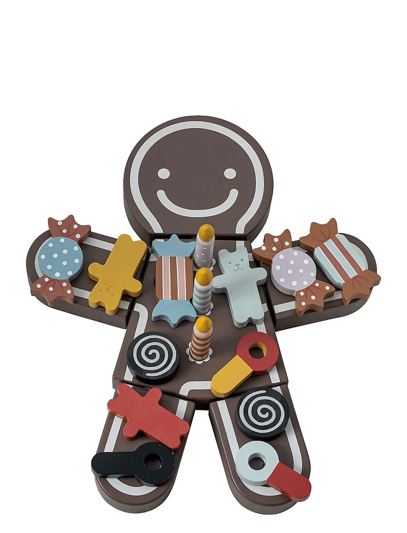 Bloomingville - Tala Play Set - motoriklegetøj - brown - 1