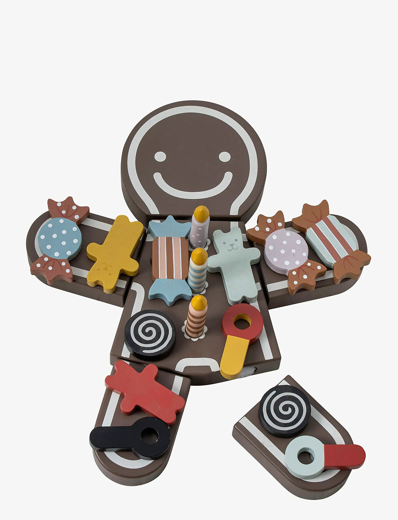 Bloomingville - Tala Play Set - motoriklegetøj - brown - 2