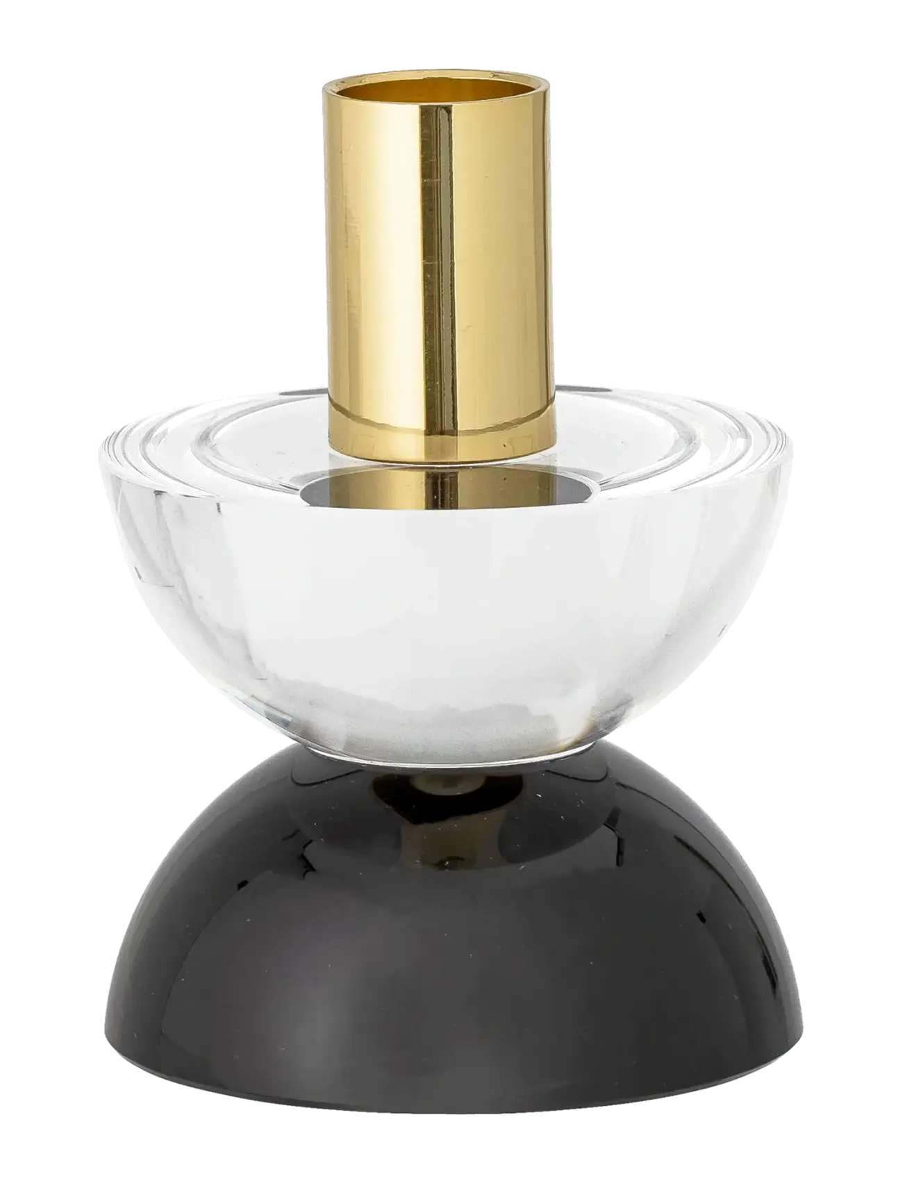 Bloomingville Etel Candle Holder, H10.5 cm, Candlesticks & Lanterns, Schwarz - Candlesticks, Homeware