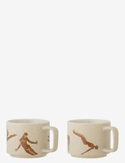 Bloomingville - Harlow Mug, Set of 2 - mažiausios kainos - brown - 1