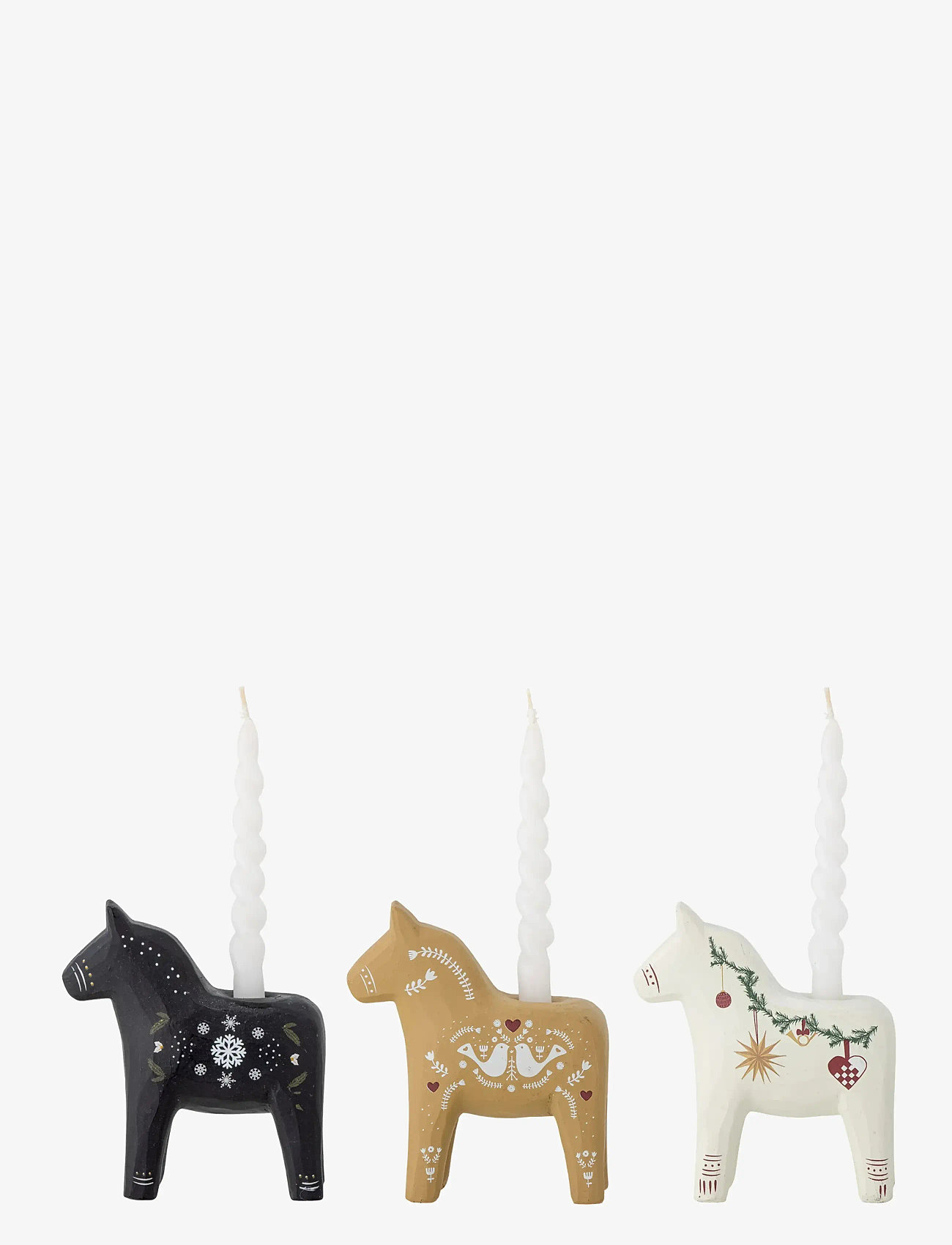 Bloomingville - Siffer Candle Holder - white - 1