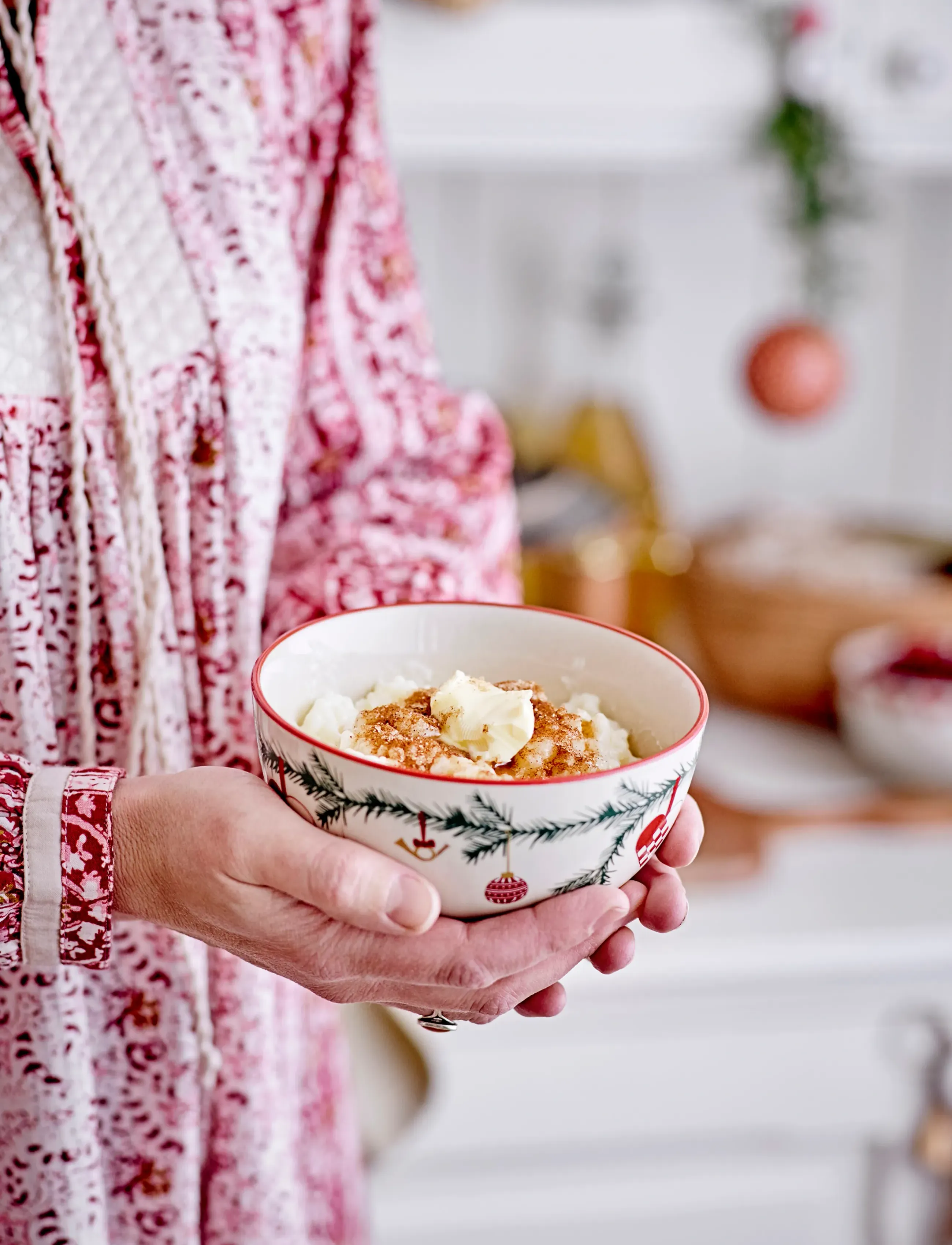 Bloomingville - Yule Bowl - müslischalen - green - 2
