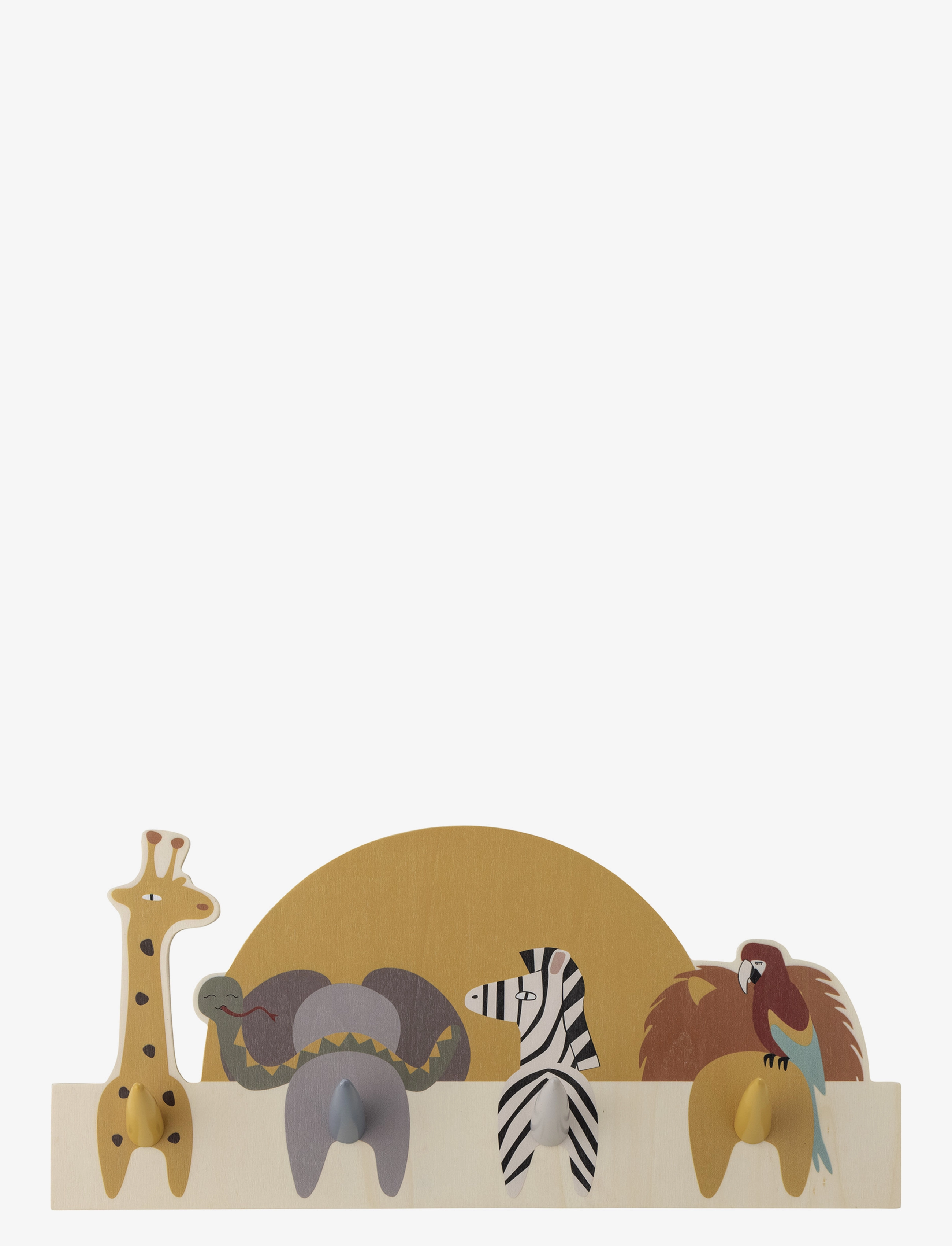 Bloomingville Mallen Coat Rack - Kids home - BROWN / multi