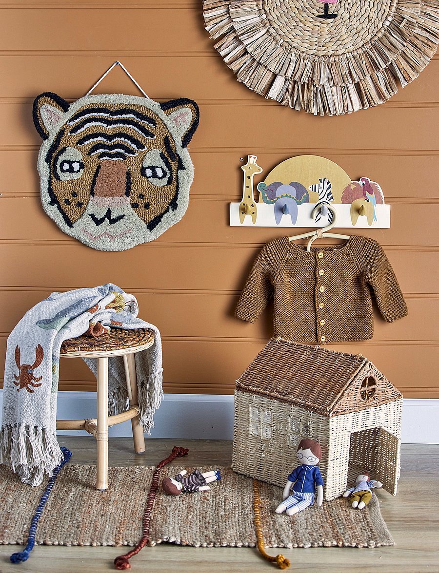 Bloomingville - Mallen Coat Rack - haken und aufhänger - brown - 0