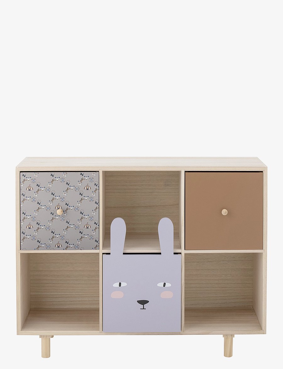 Bloomingville - Calle Bookcase w/Drawers - möbel mit aufbewahrungsfunktion - nature - 2