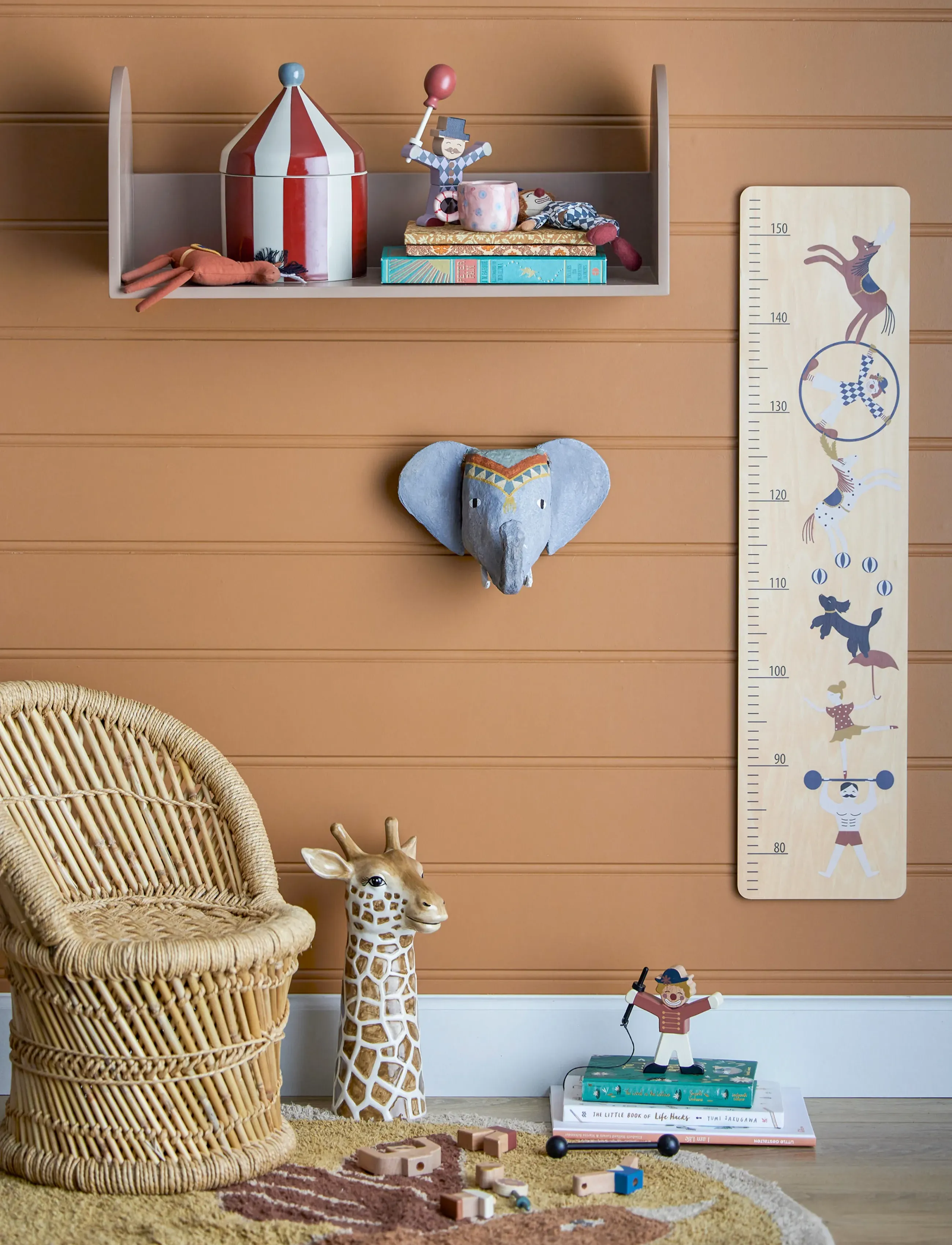 Bloomingville - Cimmi Storagebox w/Lid - boîtes de rangement - red - 3