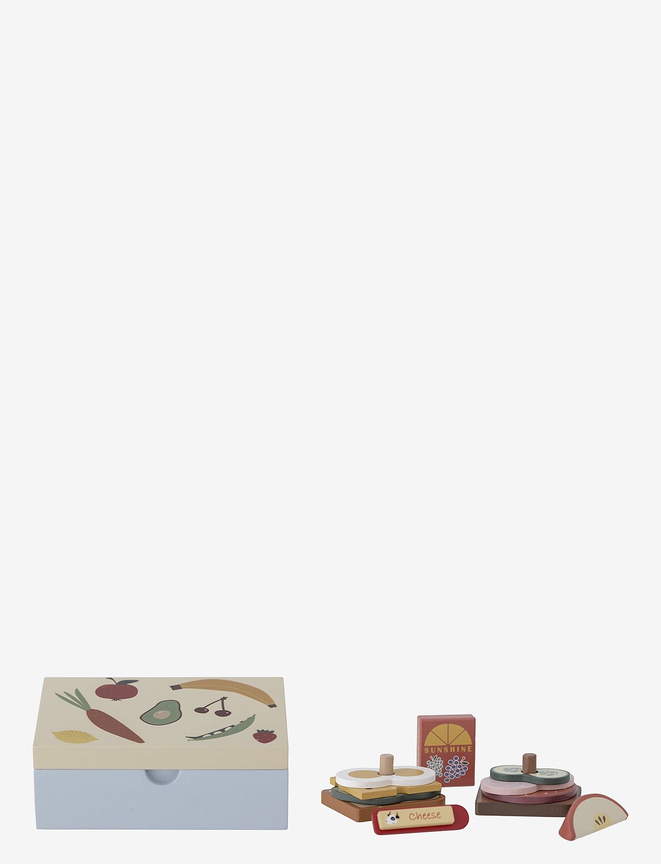 Bloomingville - Thyra Play Set - legemad & legekager - blue - 0