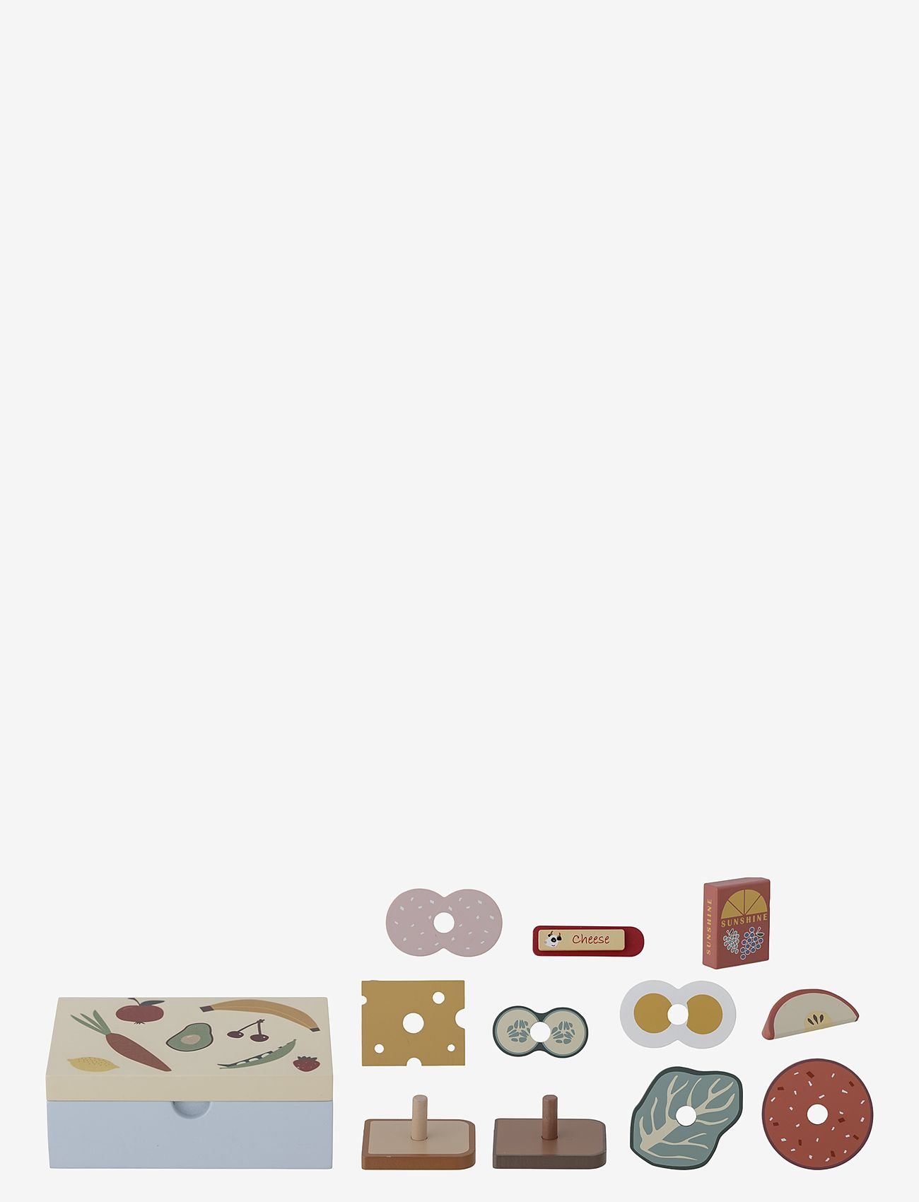 Bloomingville - Thyra Play Set - legemad & legekager - blue - 1