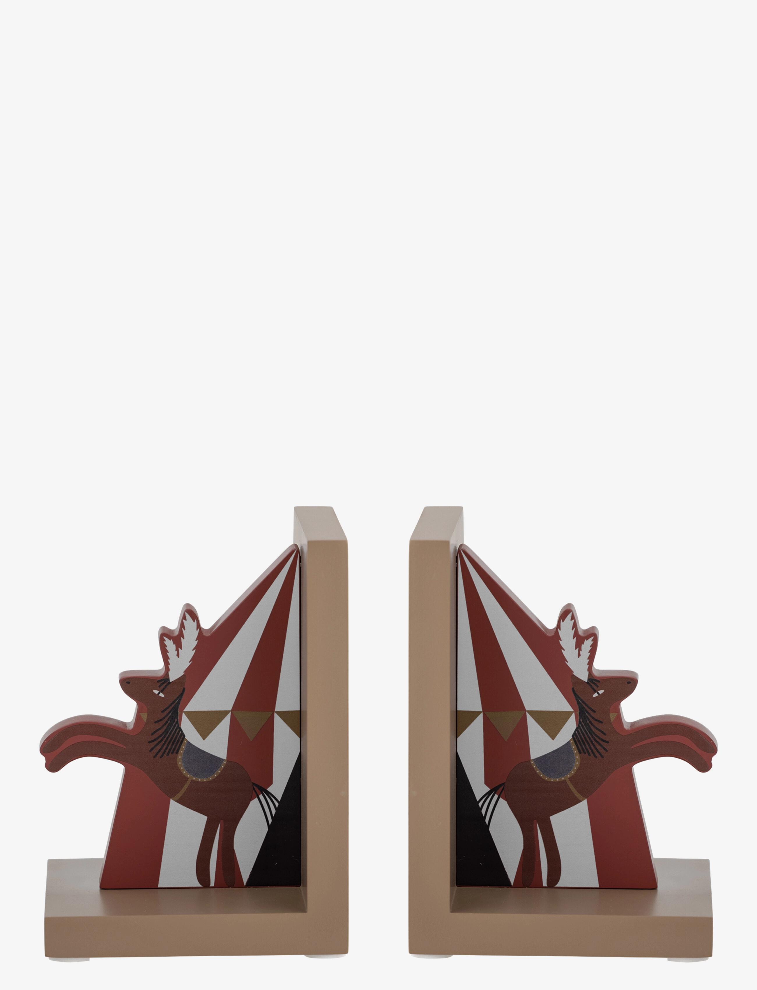 Bloomingville - Santos Bookend - laveste priser - red - 1