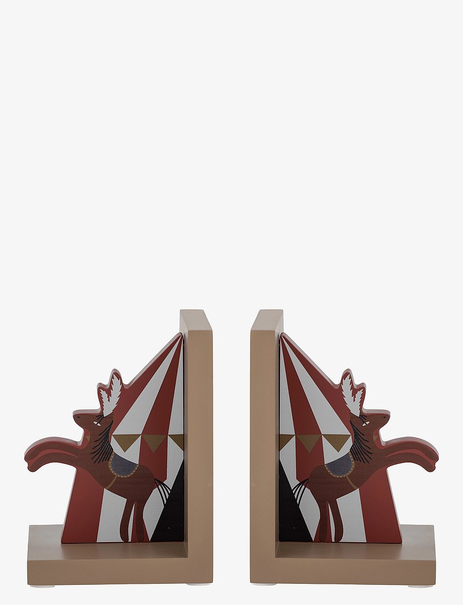 Bloomingville - Santos Bookend - dekorative wohnaccessoires - red - 2