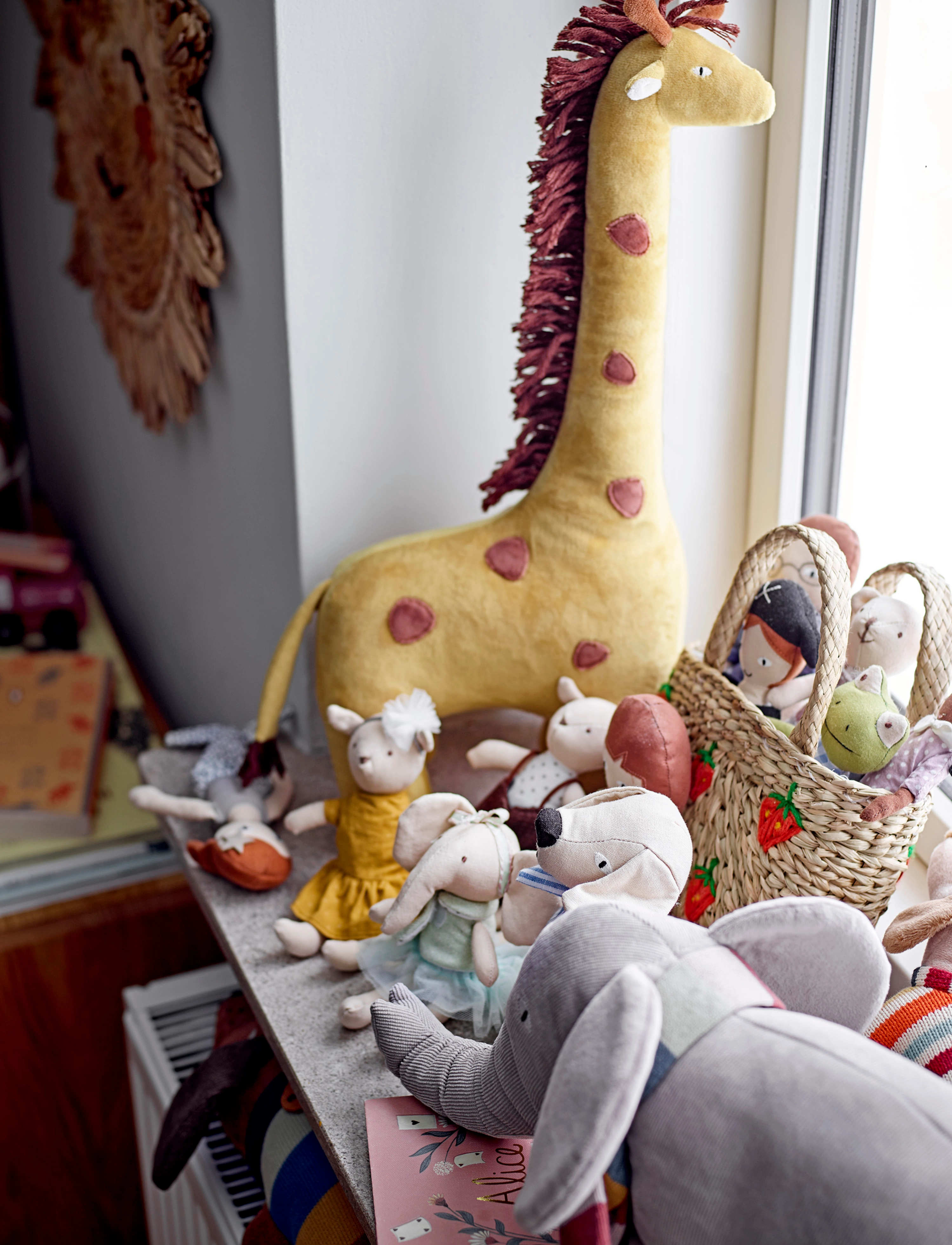 Bloomingville - Ferdinand Soft Toy - pluszowe zwierzątka - grey - 4