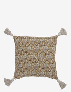 Amilly Cushion, Brown, Recycled Cotton, Bloomingville