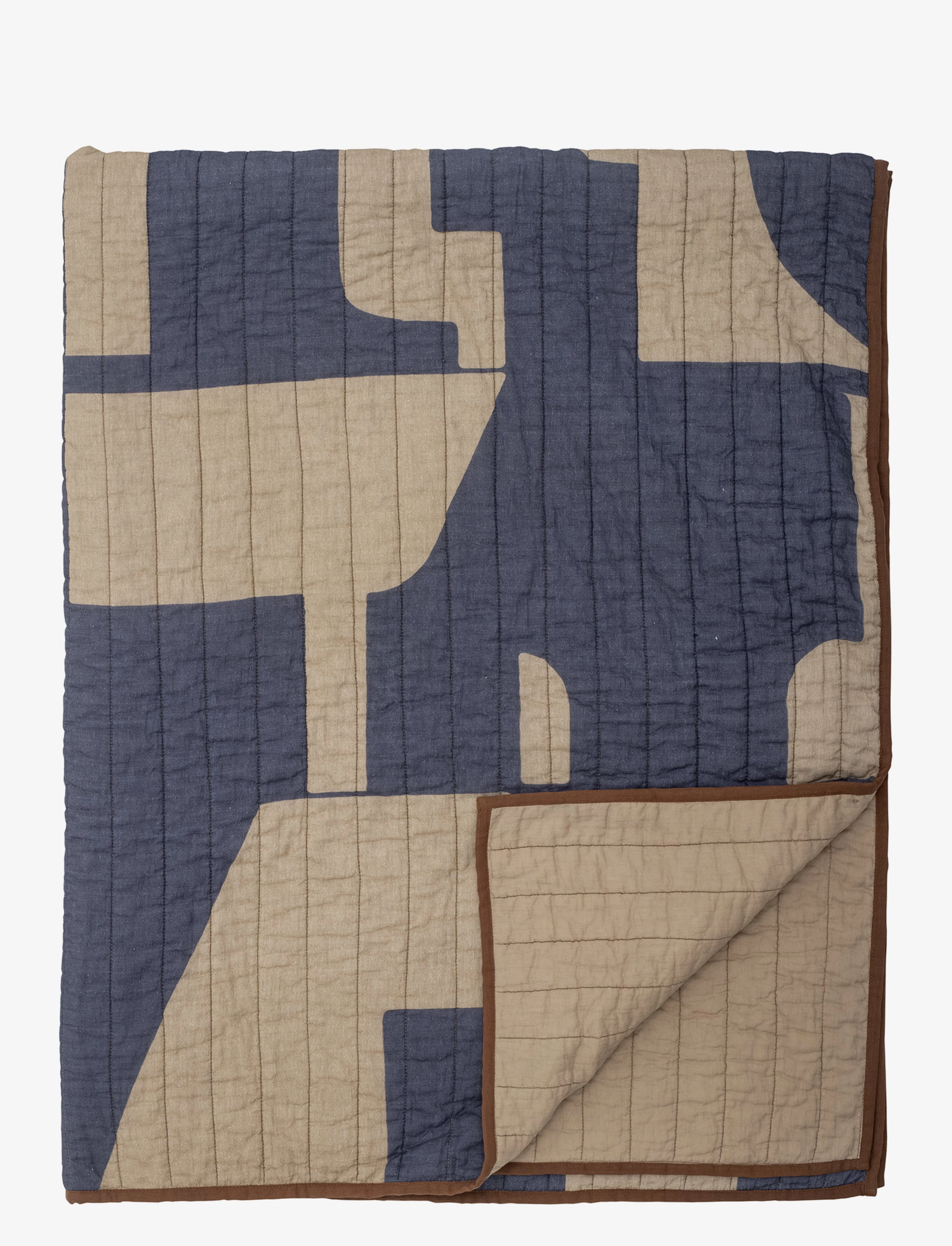 Bloomingville Roosi Throw - Presenter - BLUE / blue