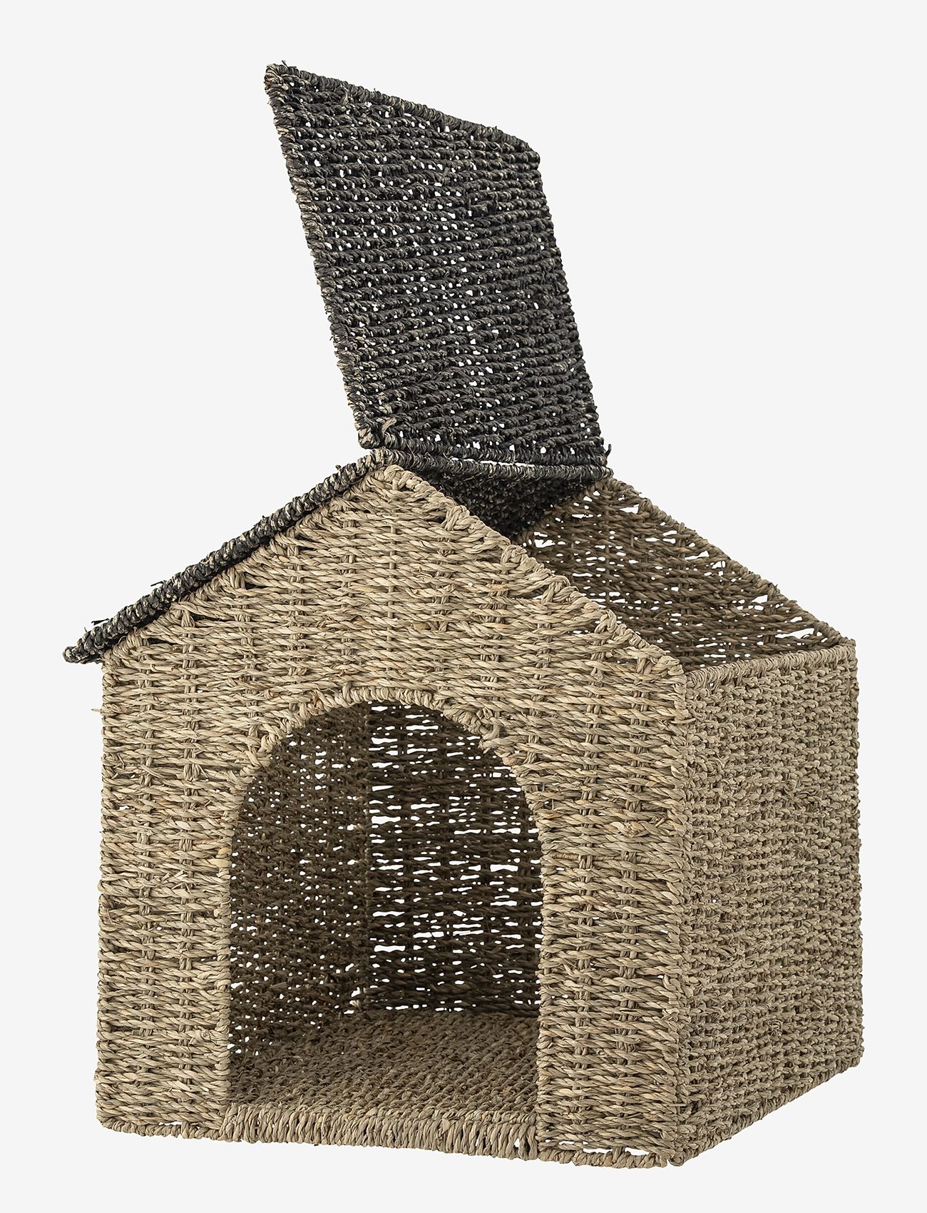 Bloomingville - Fredie Basket w/Lid - förvaringskorgar - nature - 2