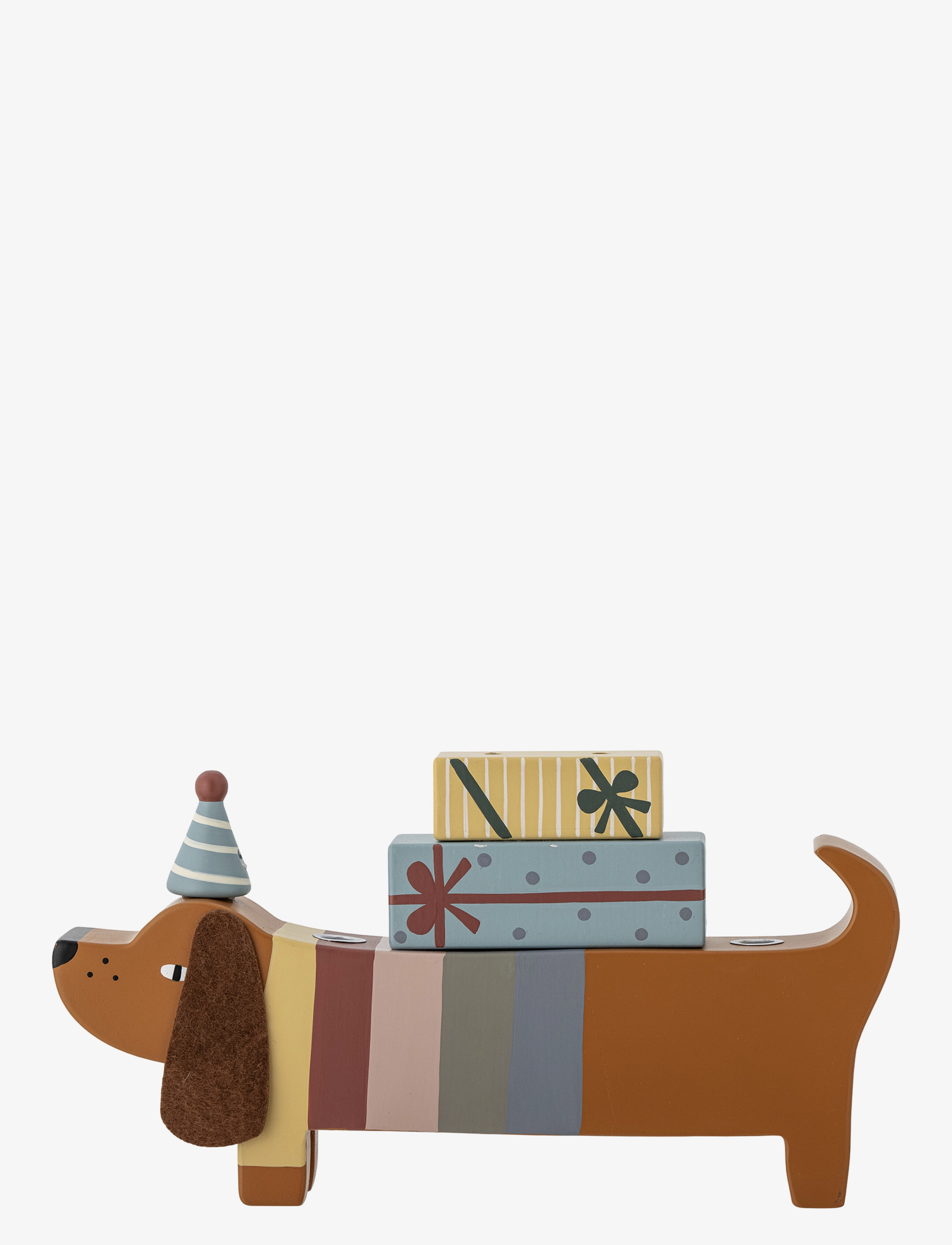 Bloomingville - Charlie Birthday Decoration - partybedarf - brown - 4