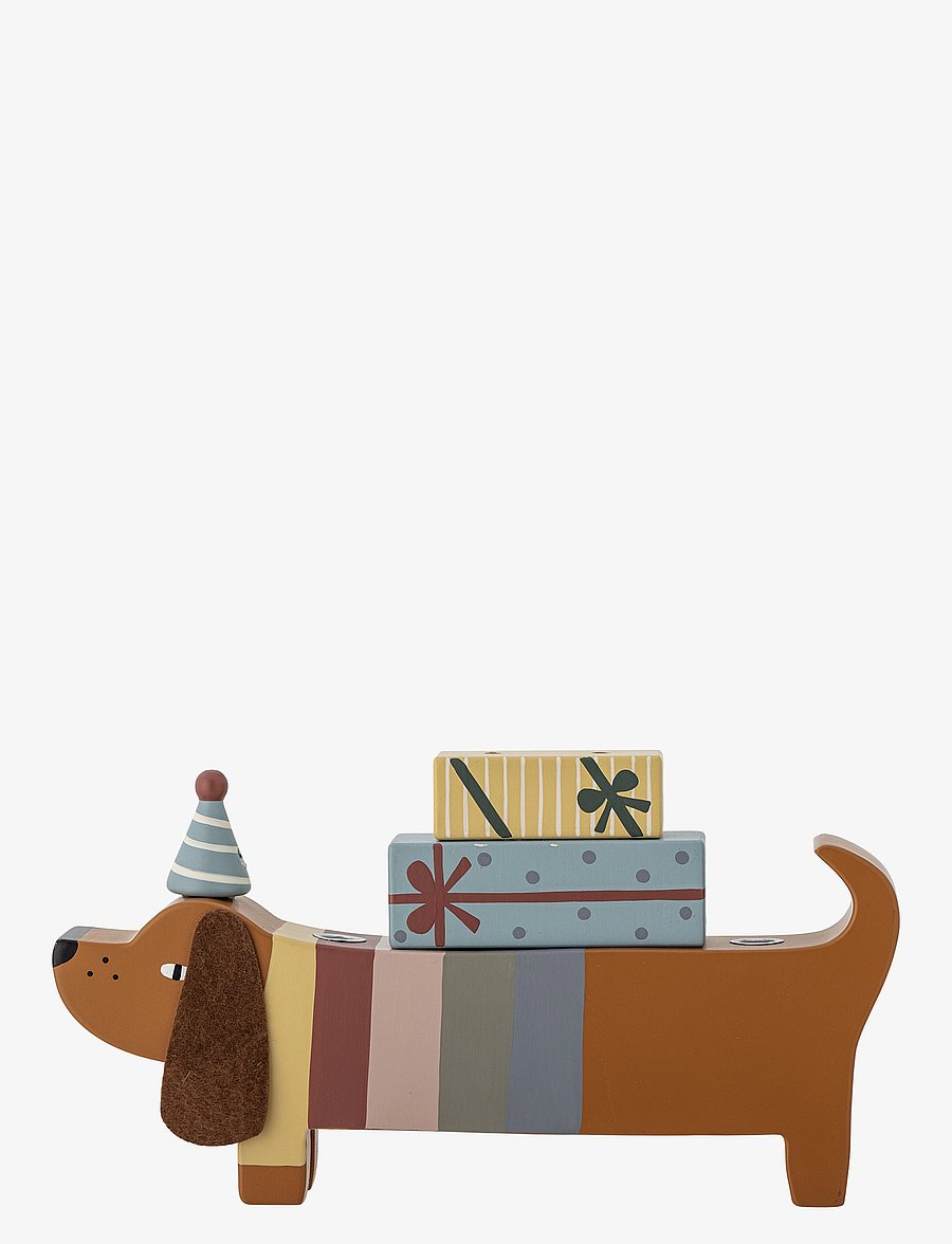 Bloomingville - Charlie Birthday Decoration - partybedarf - brown - 4