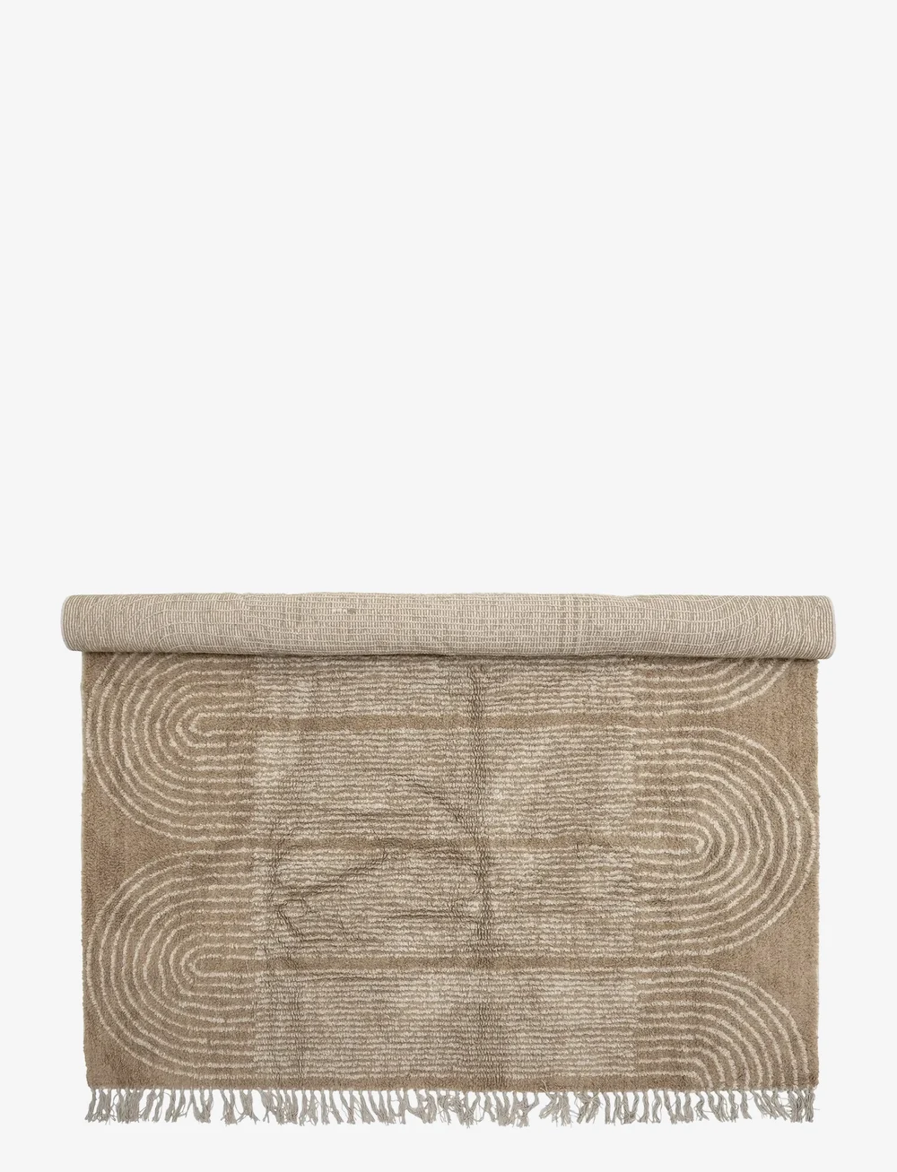 Bloomingville - Zeynep Rug - köp efter pris - brown - 1