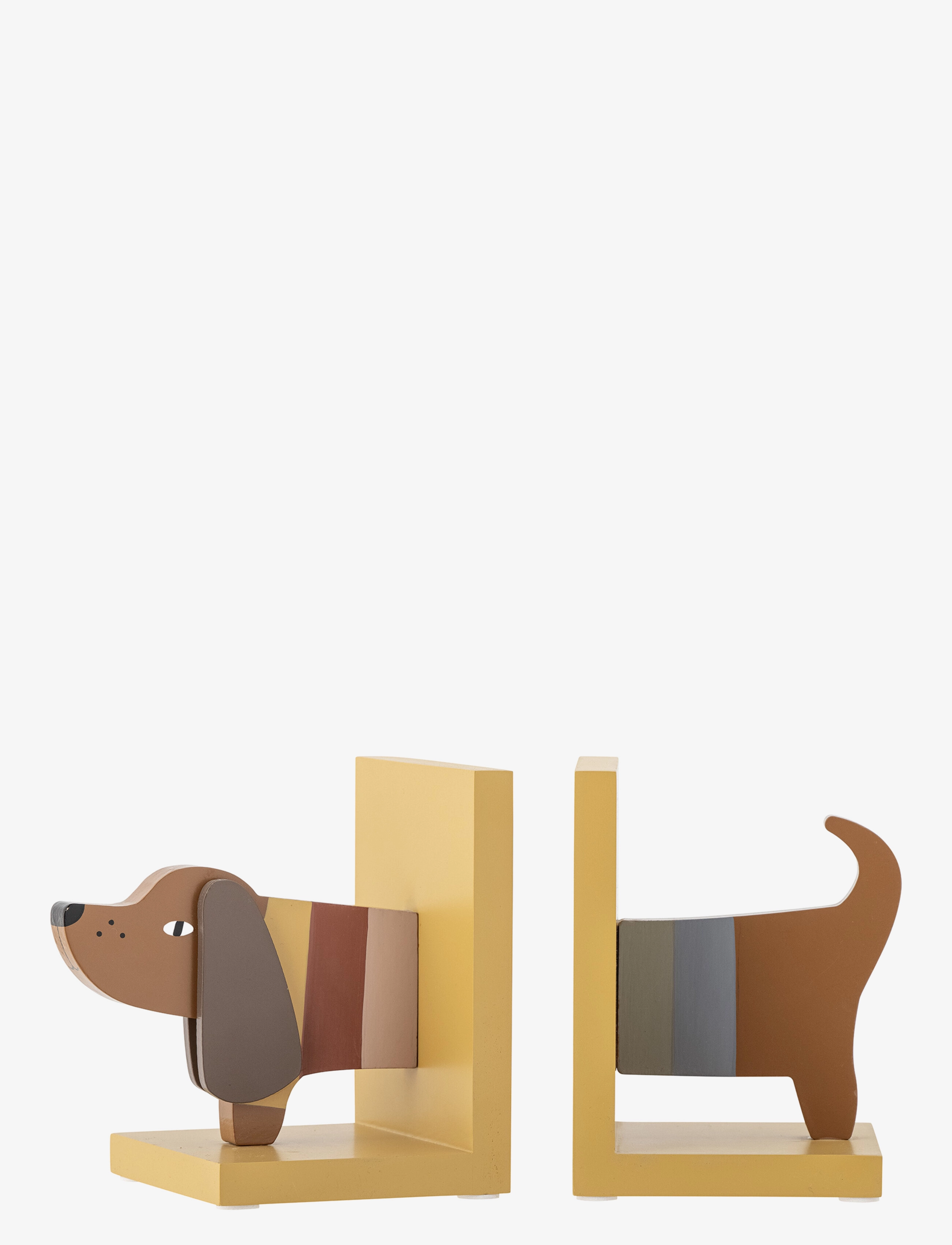 BLOOMINGVILLE Charlie Bookend Gelb - 12.5X15.5X15CM - Kinder