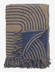 Bloomingville - Tiffanie Throw - laagste prijzen - blue - 0