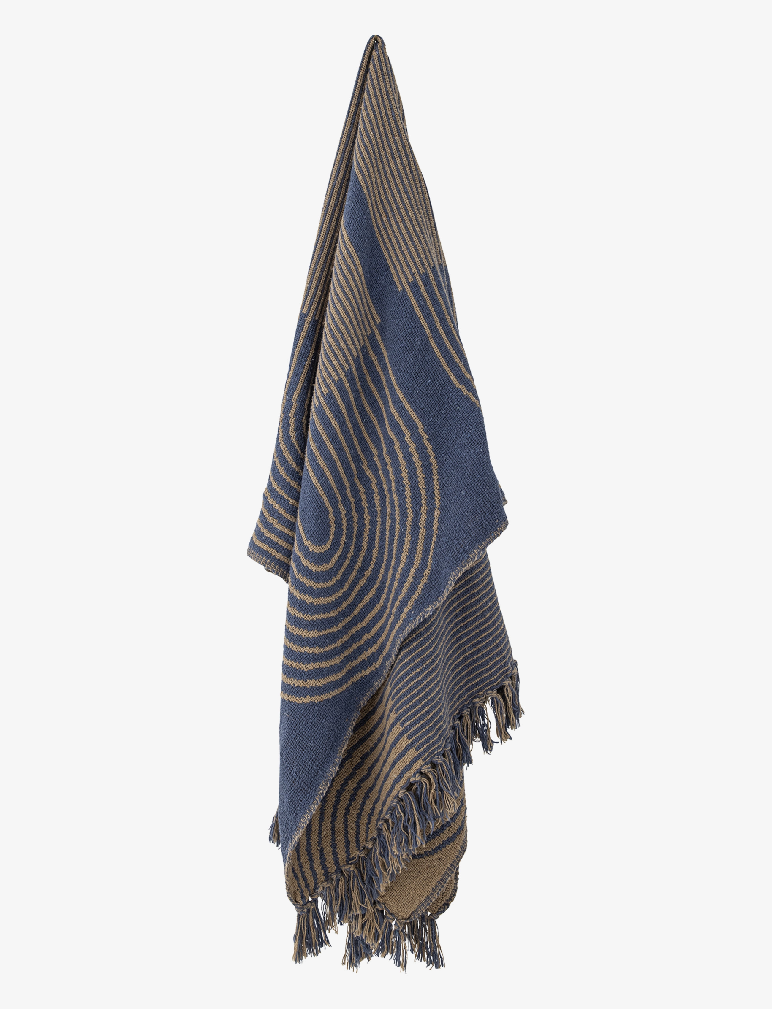 Bloomingville - Tiffanie Throw - najniższe ceny - blue - 4