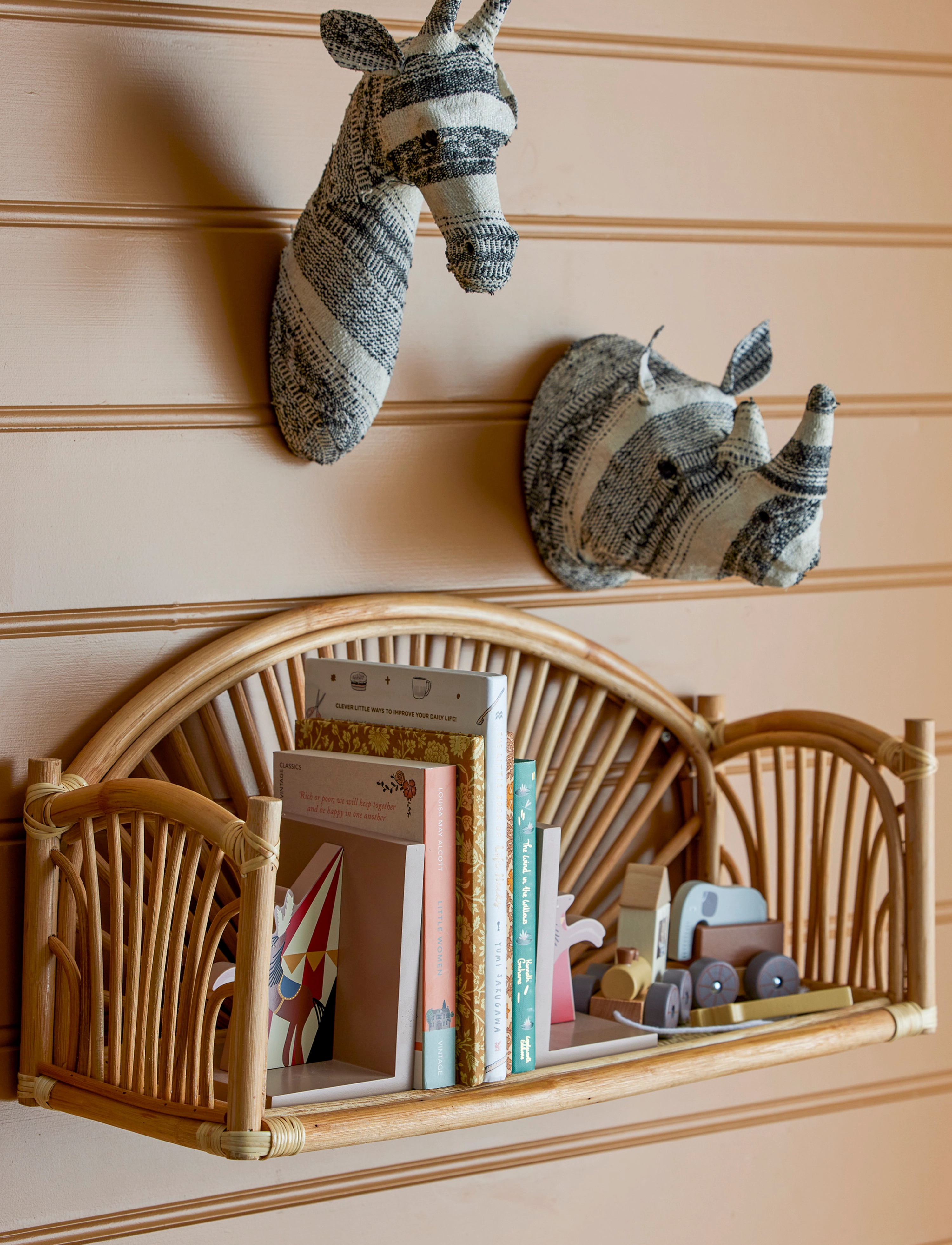 Bloomingville Silje Wall Decor, One Size x 7, Kids Mehrfarbig/gemustert - Decors, Kinder