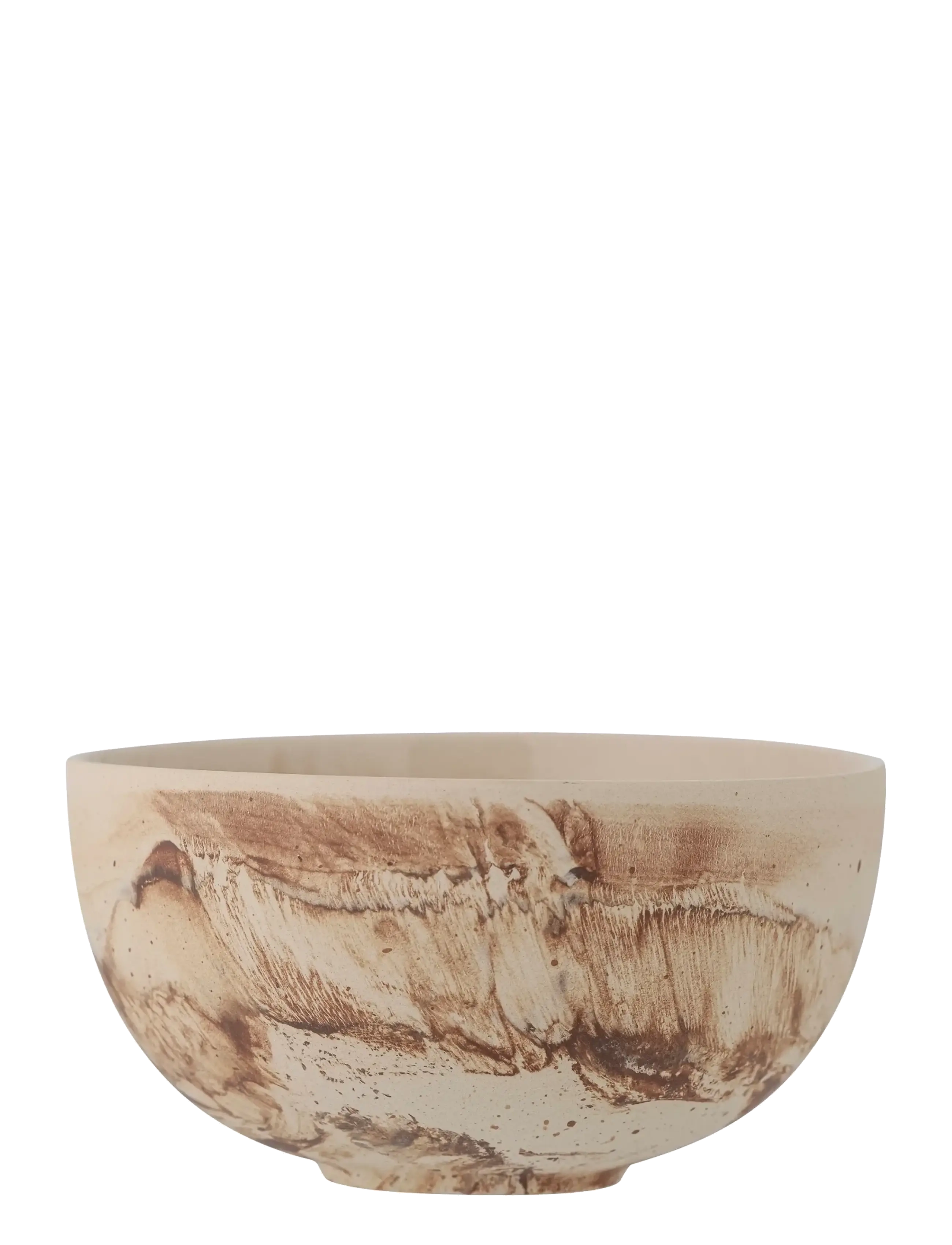 Bloomingville Stacy Bowl, Brown - Servering - BROWN / brown