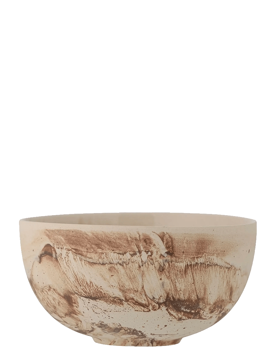 Bloomingville - Stacy Bowl, Brown - servierschalen - brown - 1