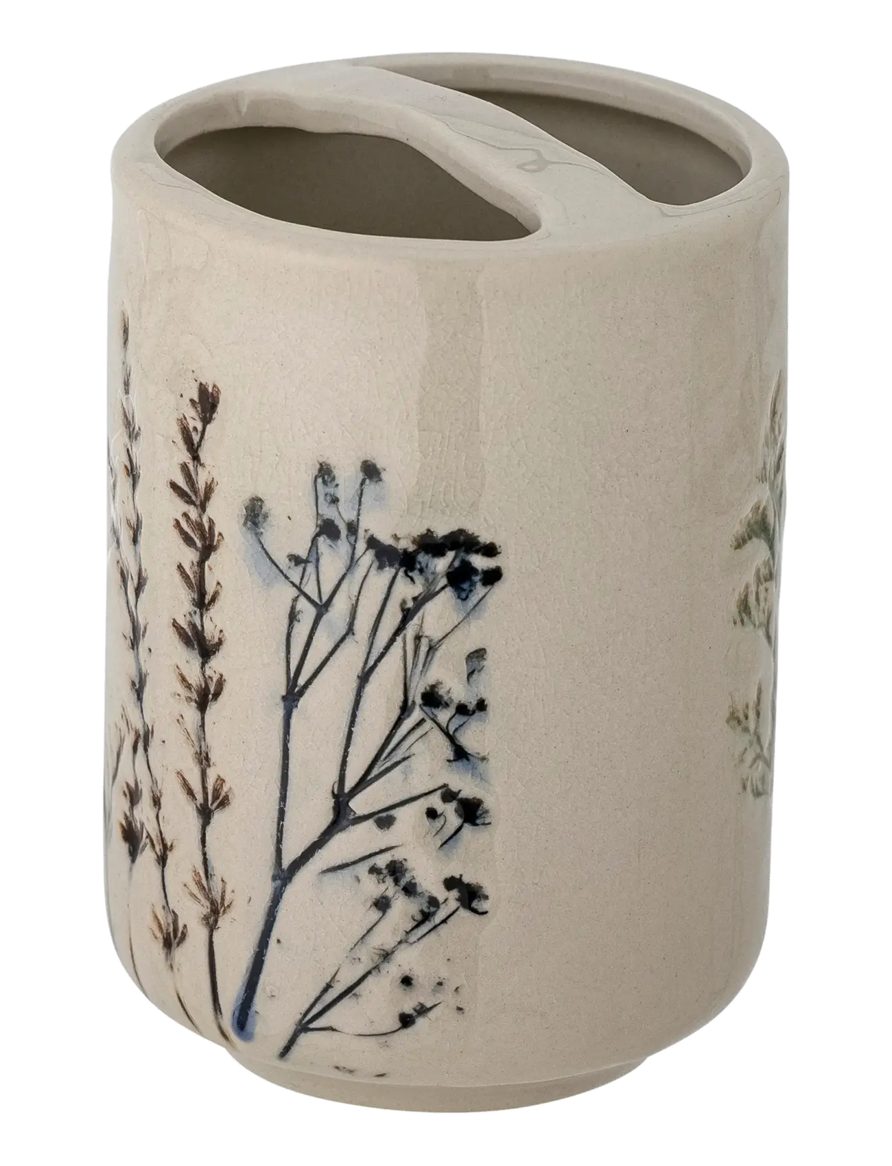 Bloomingville - Bea Soap Dispenser Set, Nature, Stoneware - hambaharjahoidjad - beige - 2