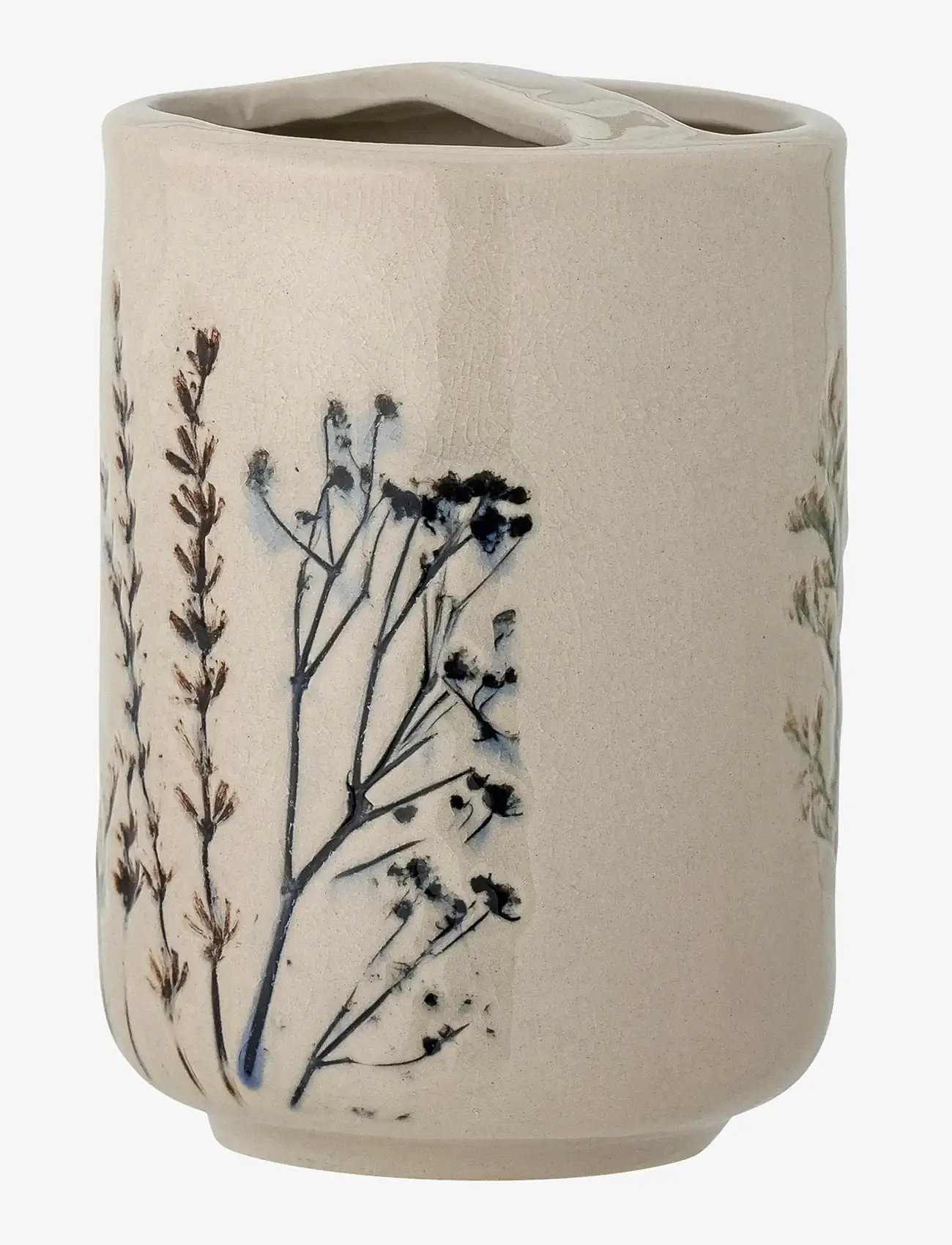 Bloomingville - Bea Soap Dispenser Set, Nature, Stoneware - køb efter pris - beige - 2