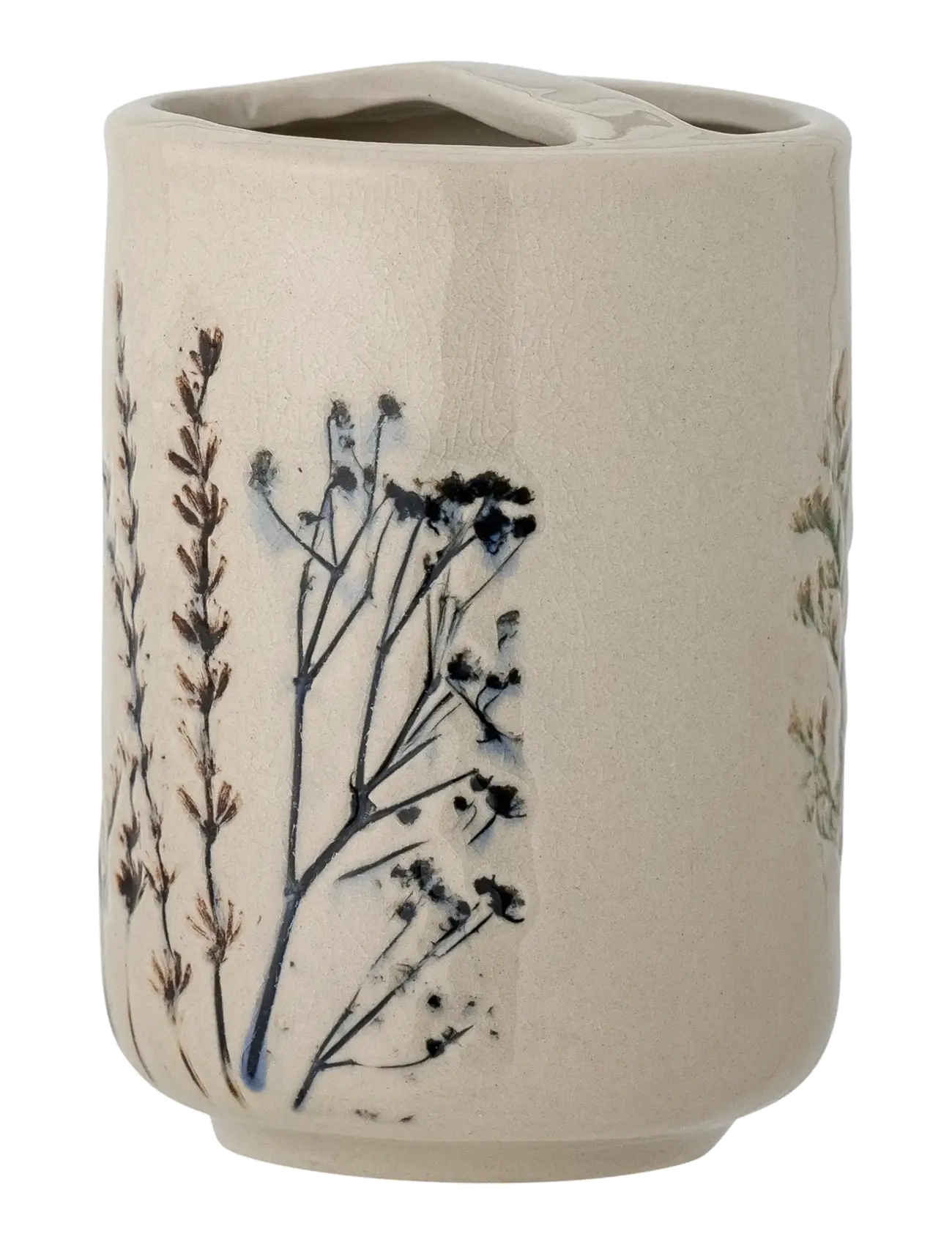 Bloomingville - Bea Soap Dispenser Set, Nature, Stoneware - hambaharjahoidjad - beige - 3