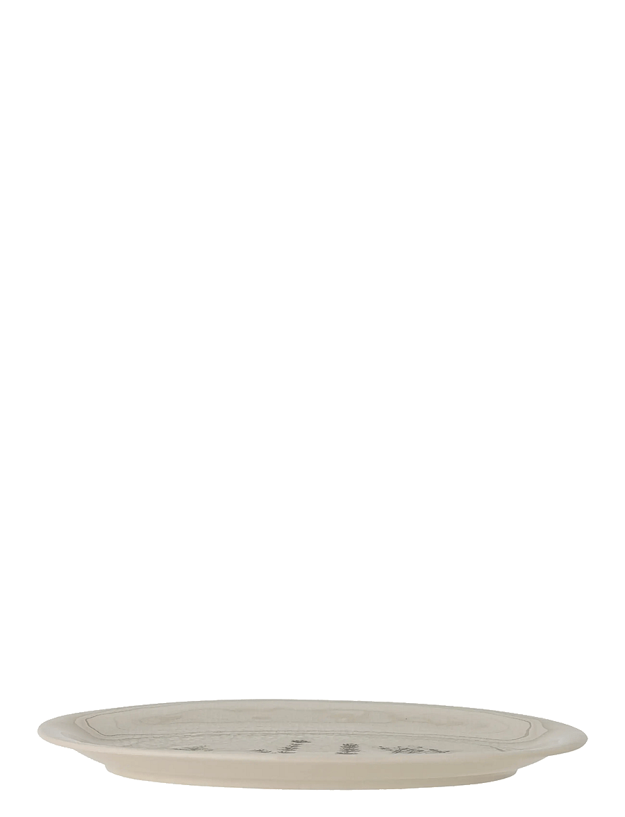 Bloomingville - Bea Serving Plate - madalaimad hinnad - natural - 1