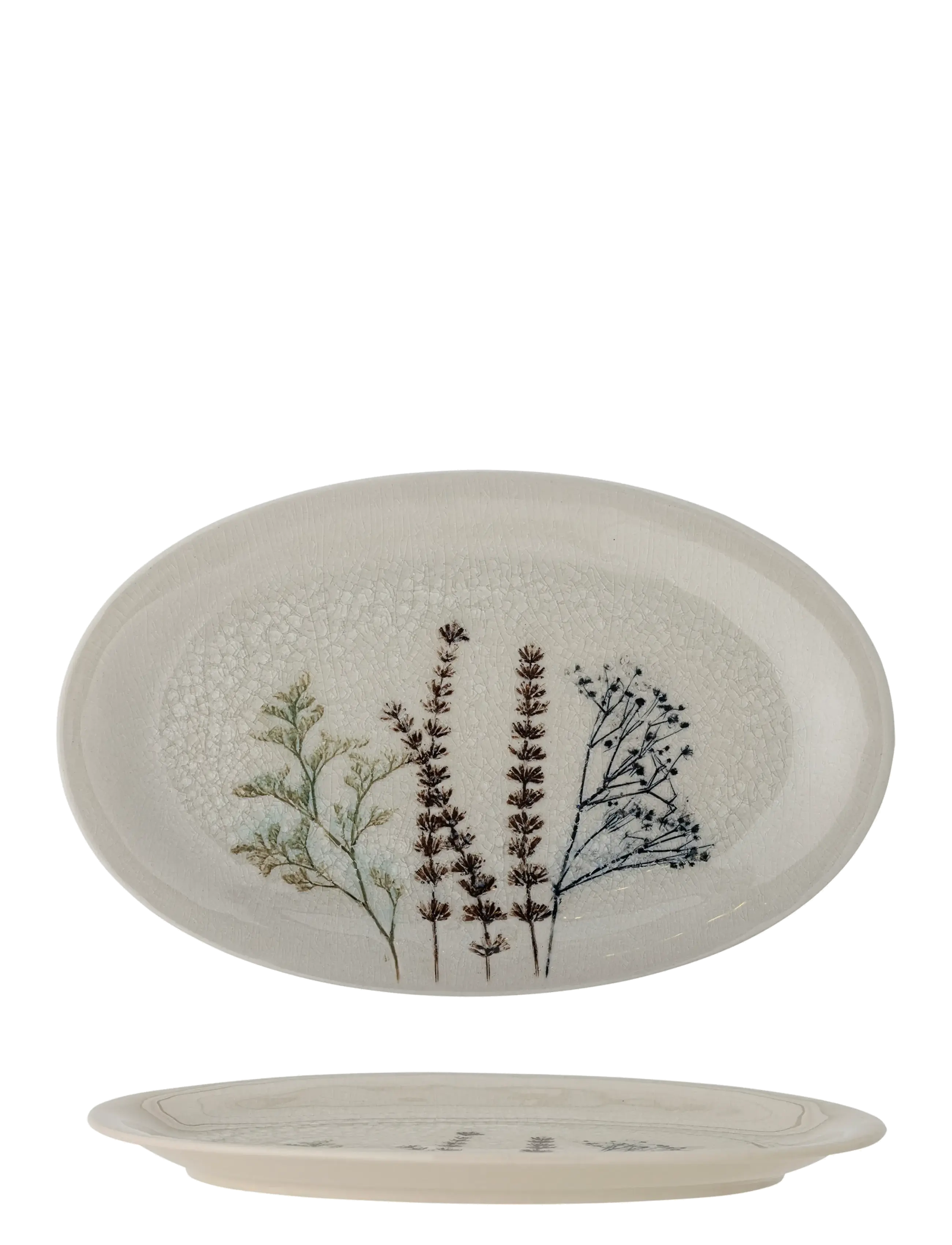 Bloomingville - Bea Serving Plate - madalaimad hinnad - natural - 2