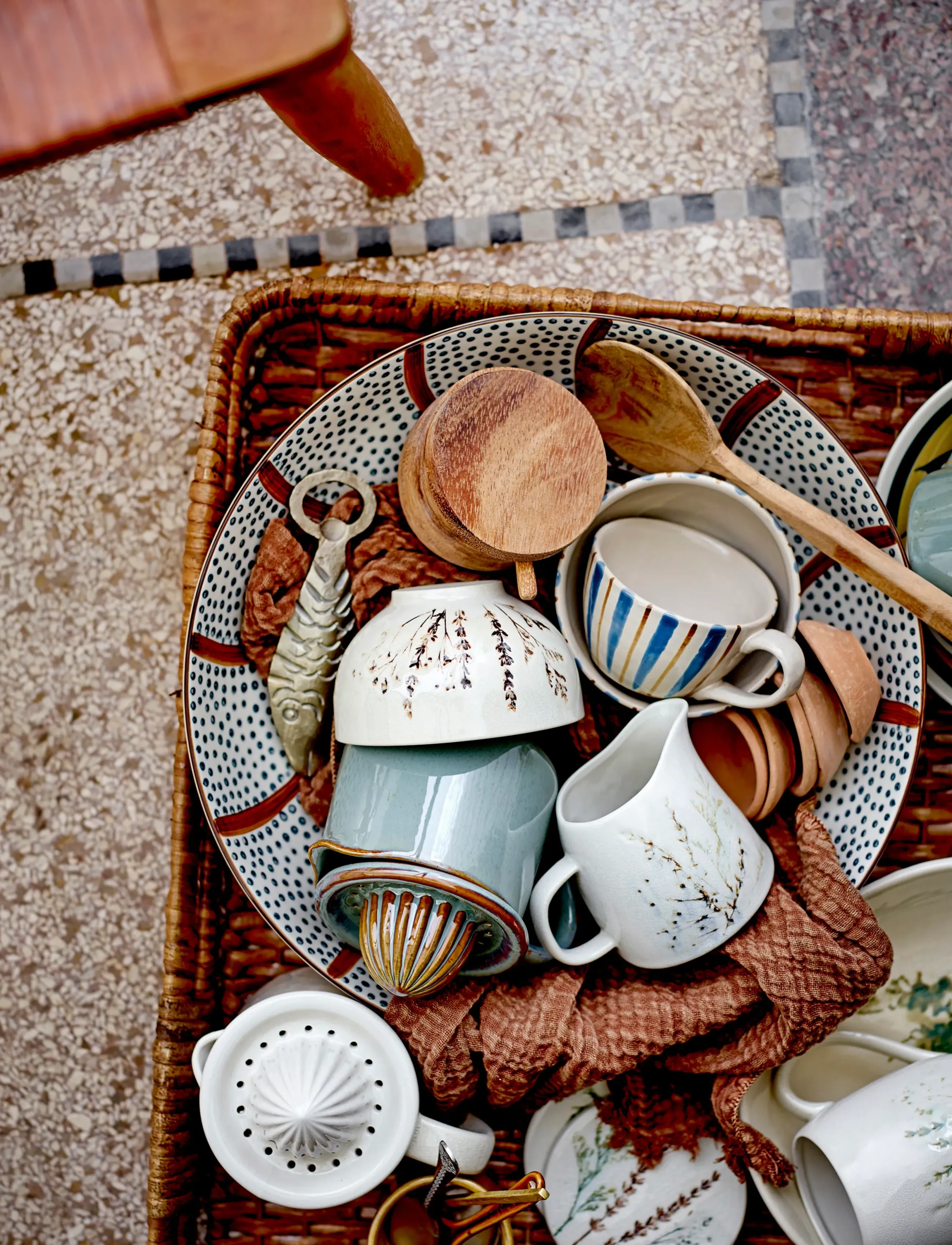 Bloomingville - Bea Bowl - madalaimad hinnad - natural - 4