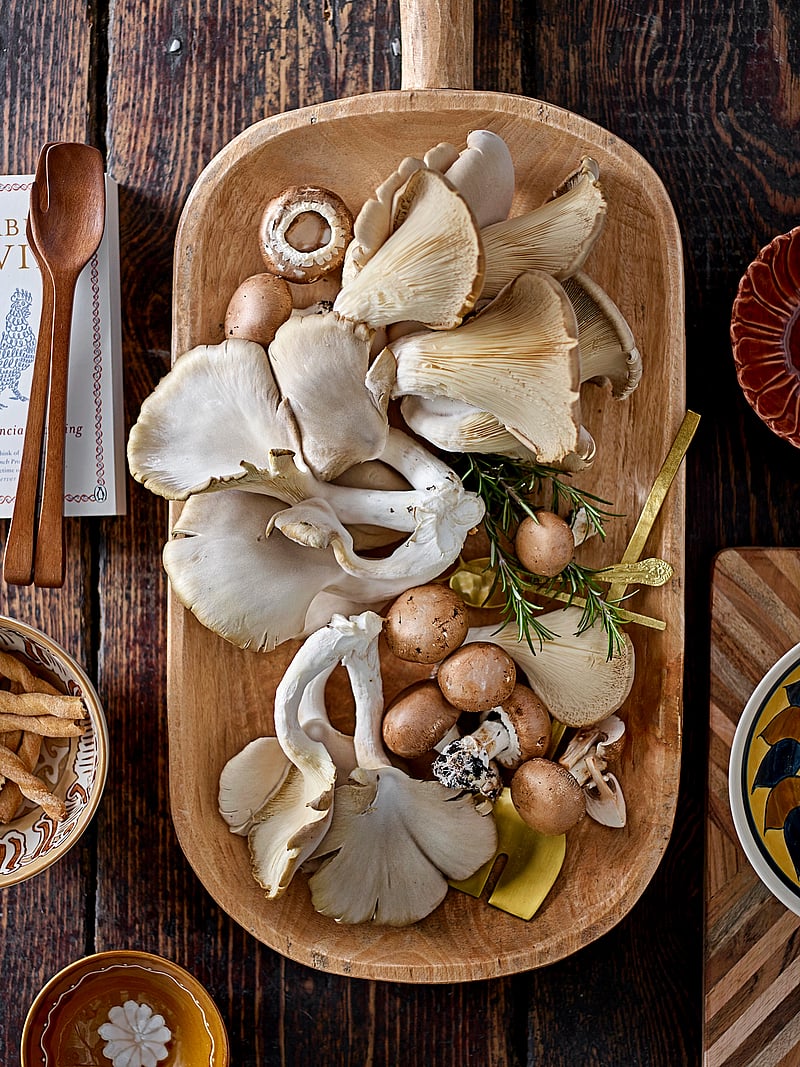 Bloomingville - Zeena Salad Servers, Mango Set of 2 - madalaimad hinnad - brown - 4