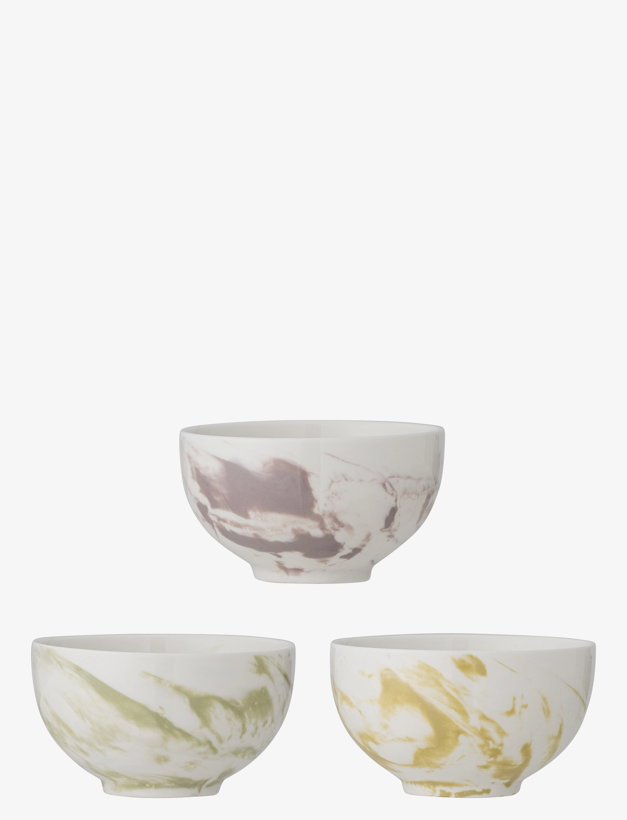Bloomingville Palma Bowl, Serving Skål, Multi/mønstret, Str: Ø 11.5 cm