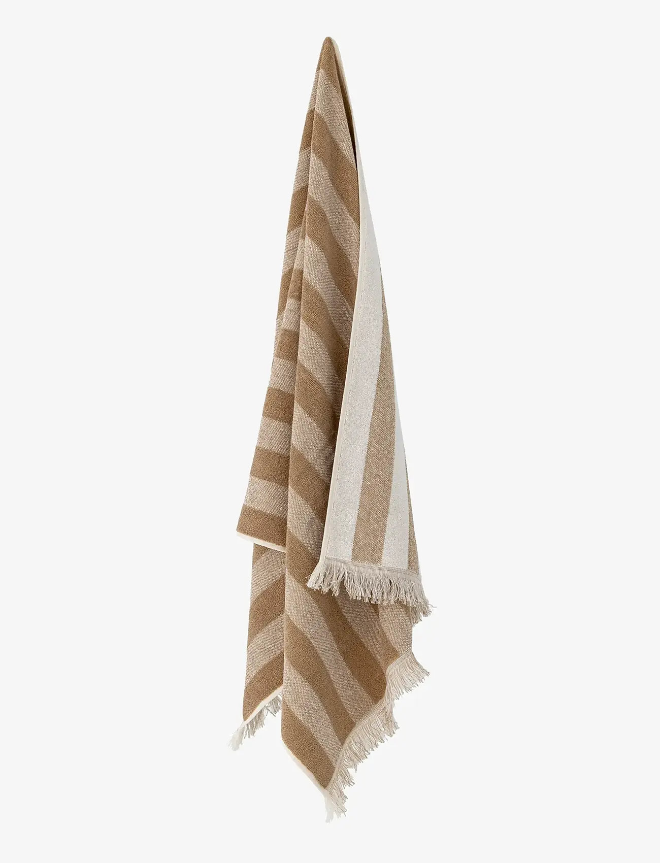 Bloomingville - Elaia Towel, Brown, Cotton - bath towels - brown - 1
