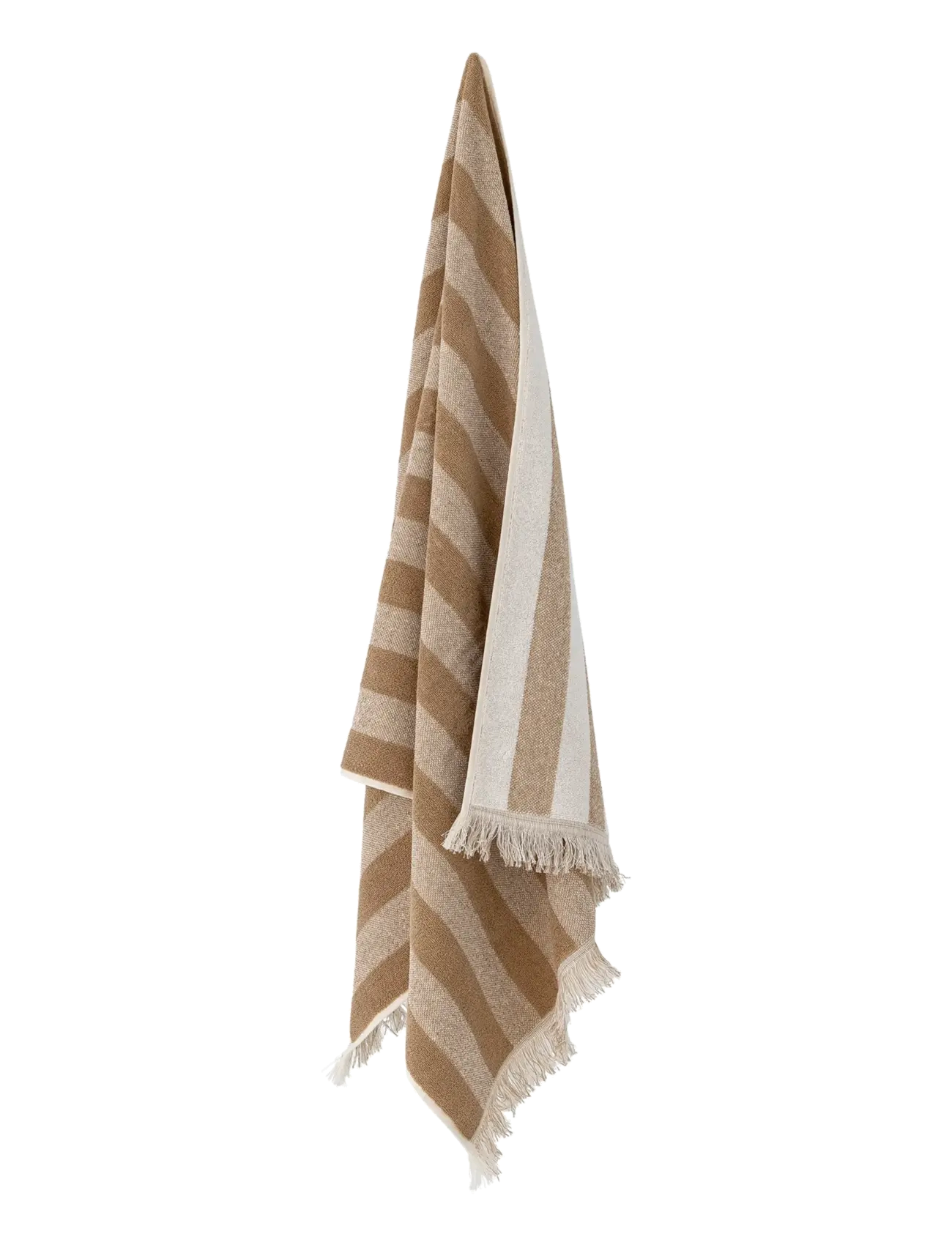 Bloomingville - Elaia Towel, Brown, Cotton - bath towels - brown - 2
