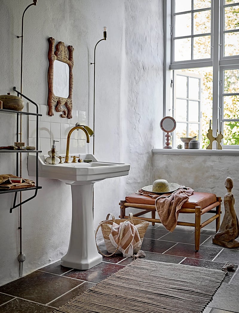 Bloomingville - Elaia Towel, Brown, Cotton - bath towels - brown - 5