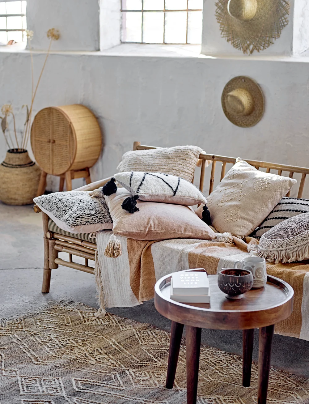 Bloomingville - Siff Cushion - prydnadskuddar - nature - 2