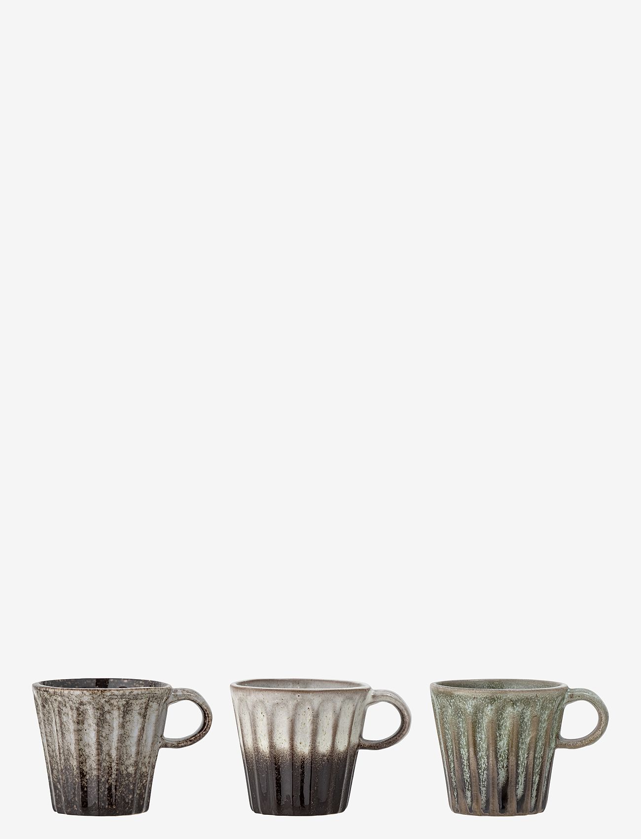Bloomingville - Elana Mug, Stoneware Set of 3 - mažiausios kainos - brown - 0
