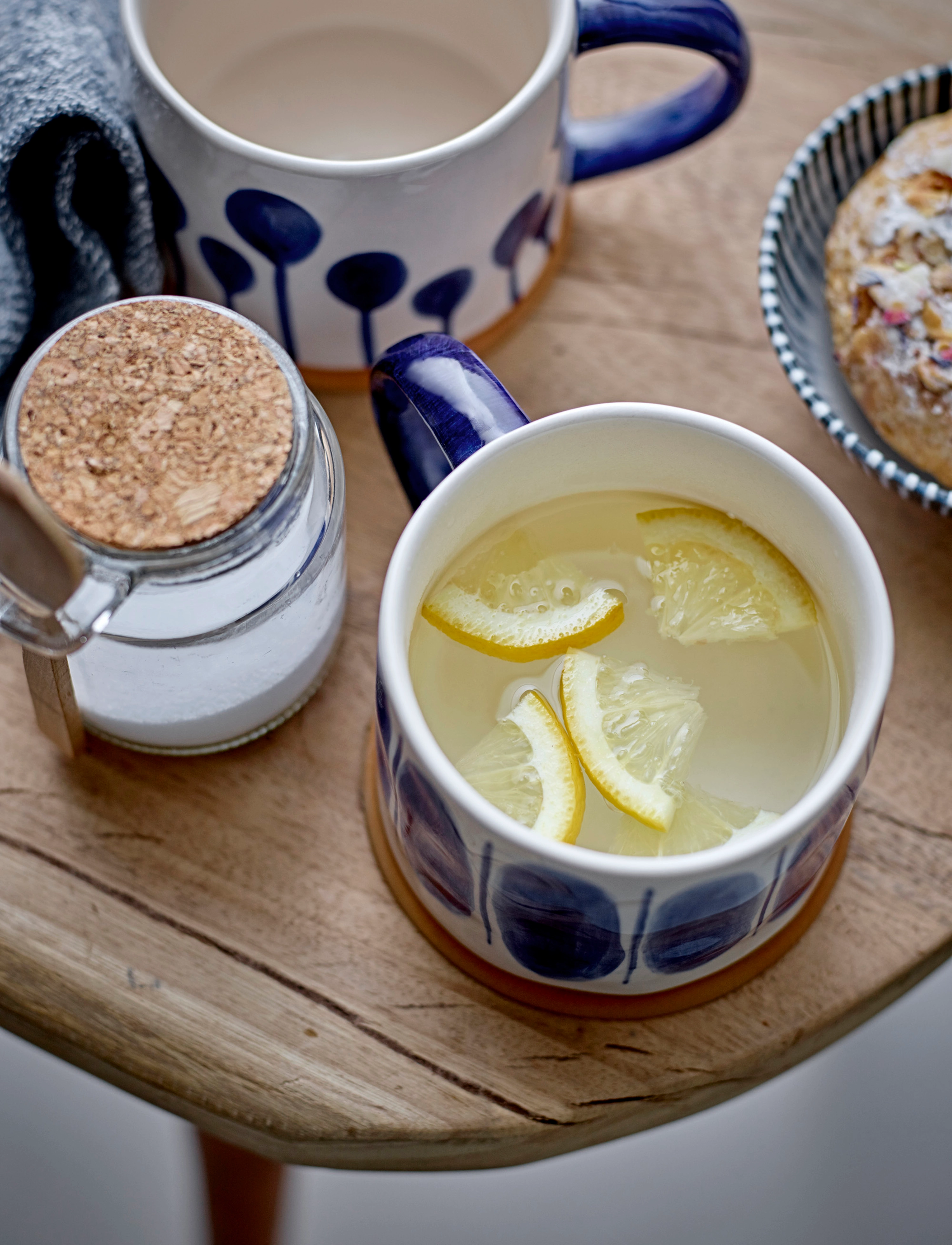 Bloomingville Linora Mug, Set Of 3, One Size, Cups & Mugs, Mehrfarbig/gemustert - GlÖgg Homeware