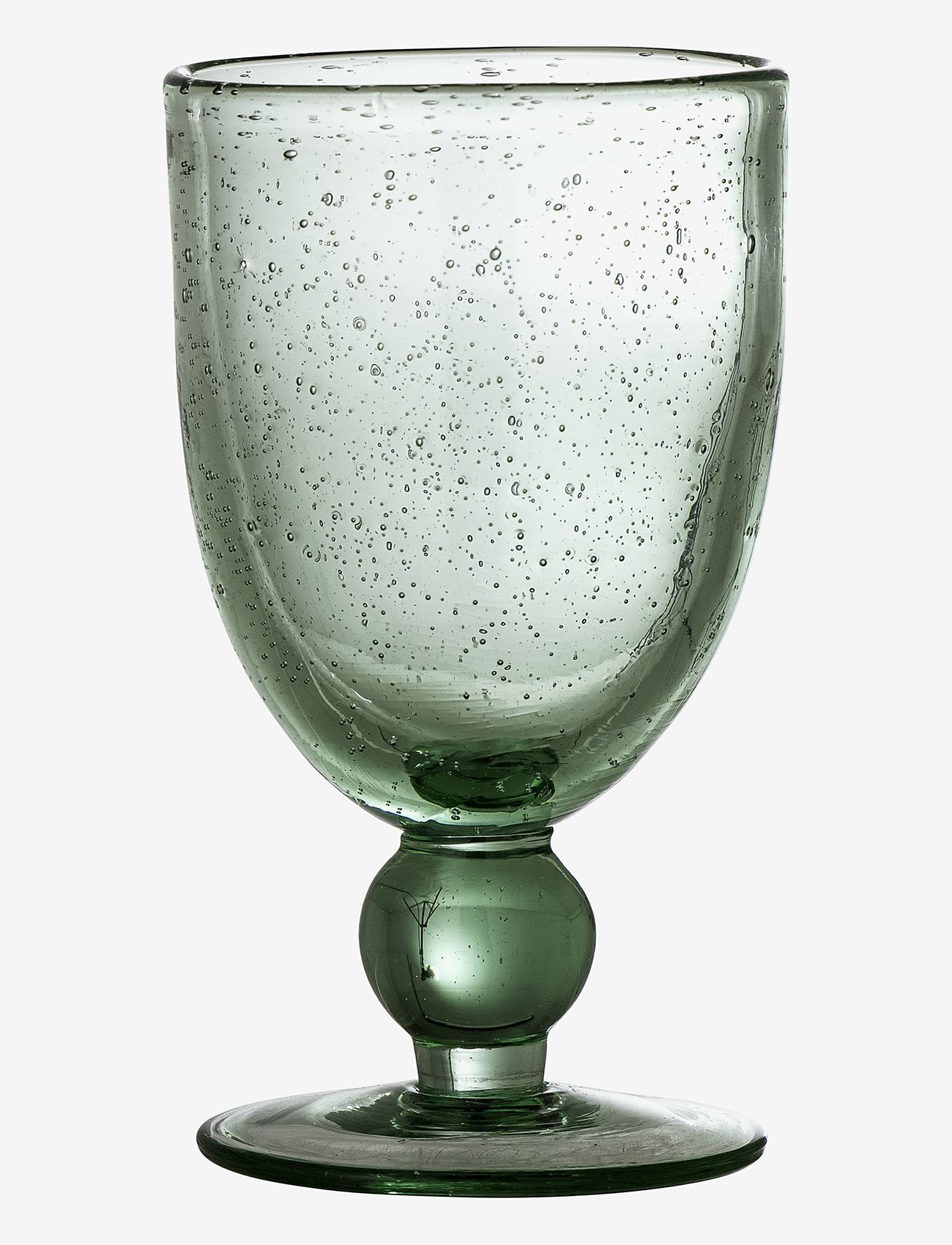 Bloomingville - Manela Wine Glass - balto vyno taurės - green - 0
