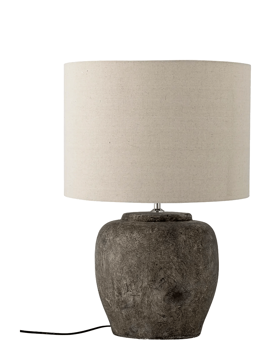 Bloomingville - Isabelle Table lamp - schreibtisch- & tischlampen - grey - 1