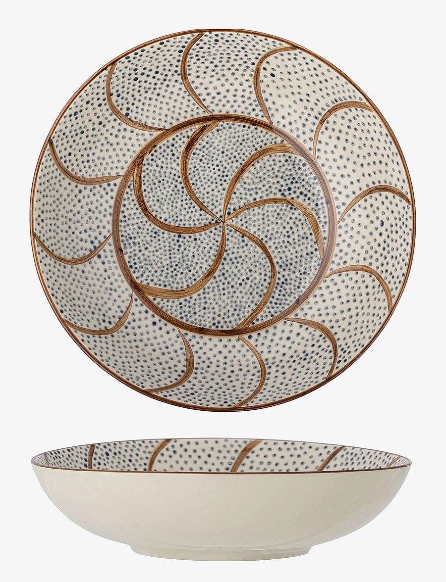 Bloomingville - Heikki Bowl - servierschalen - brown - 1
