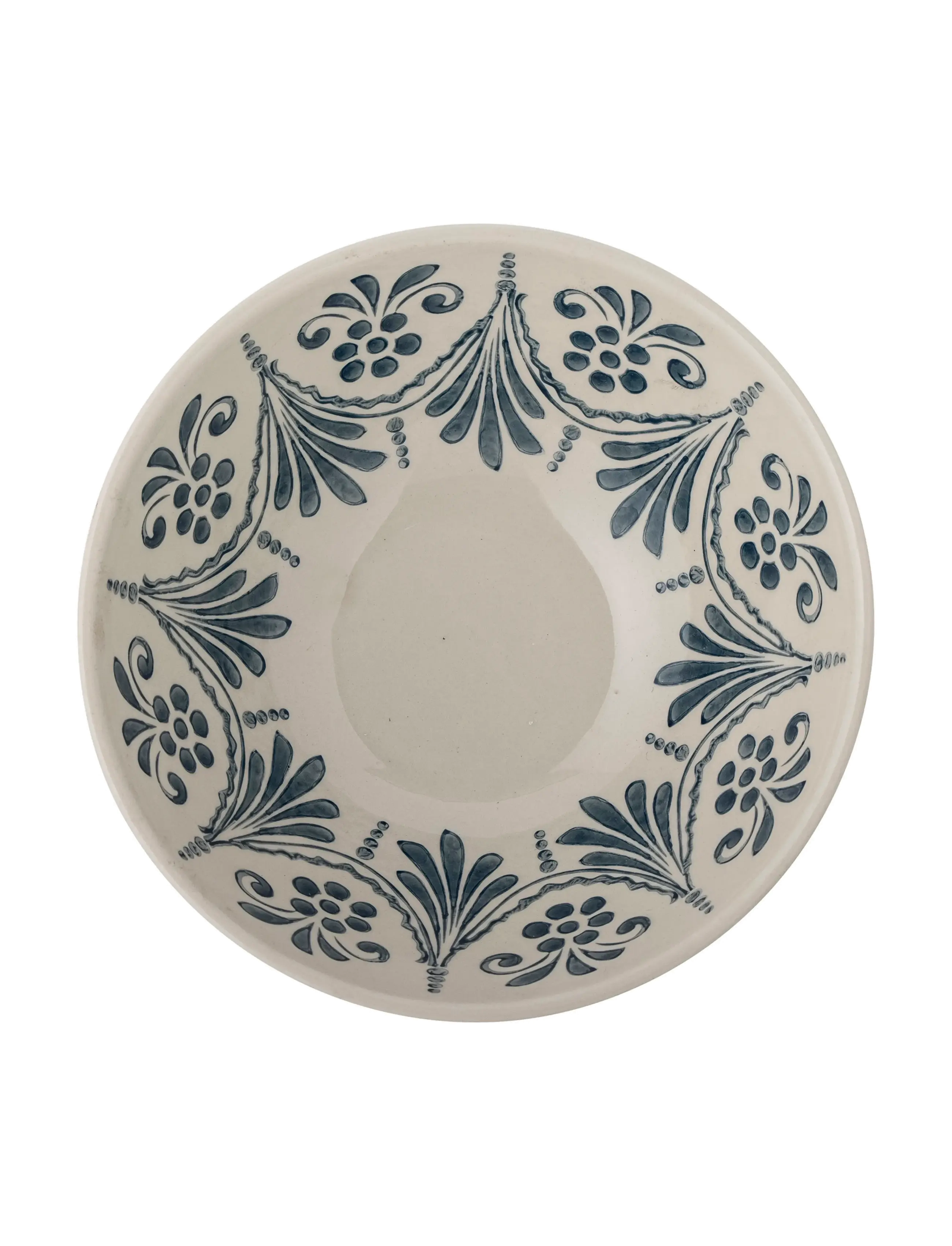 Bloomingville - Heikki Bowl - serveerimisnõud - white/green - 2