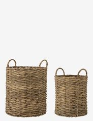 Bloomingville - Lilla Basket, Set of 2 - aufbewahrungskörbe - nature - 0