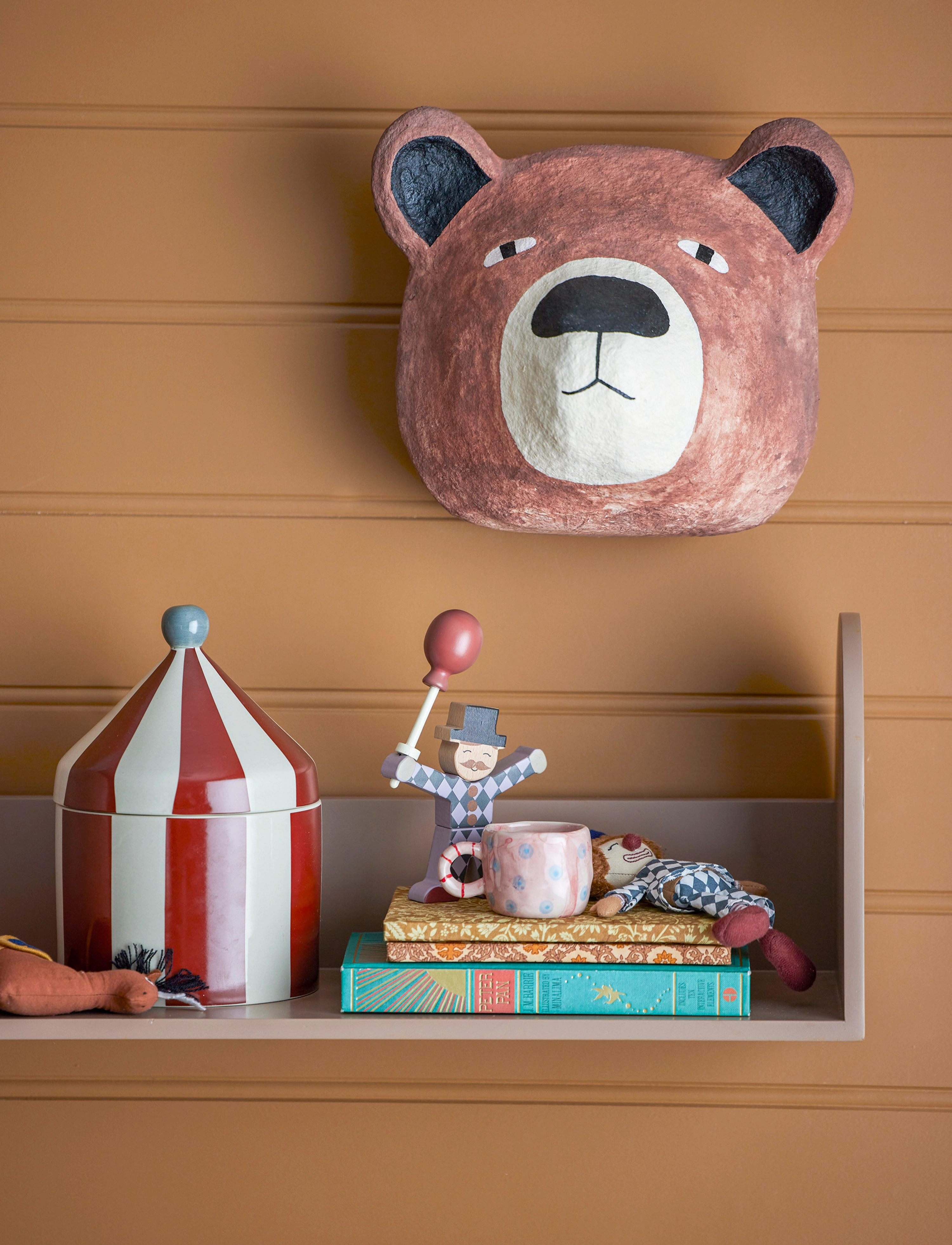 Bloomingville - Teda Wall Decor - wand-deko - brown - 0