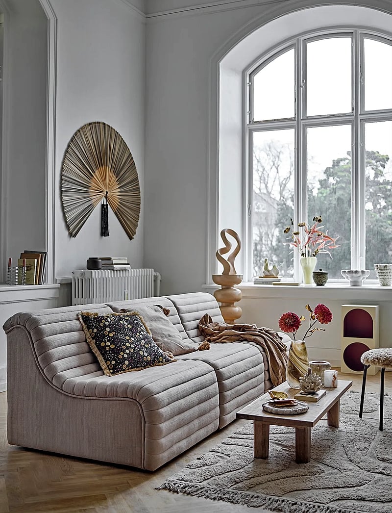 Bloomingville - Elaine Rug - baumwollteppiche & flickenteppich - beige - 2